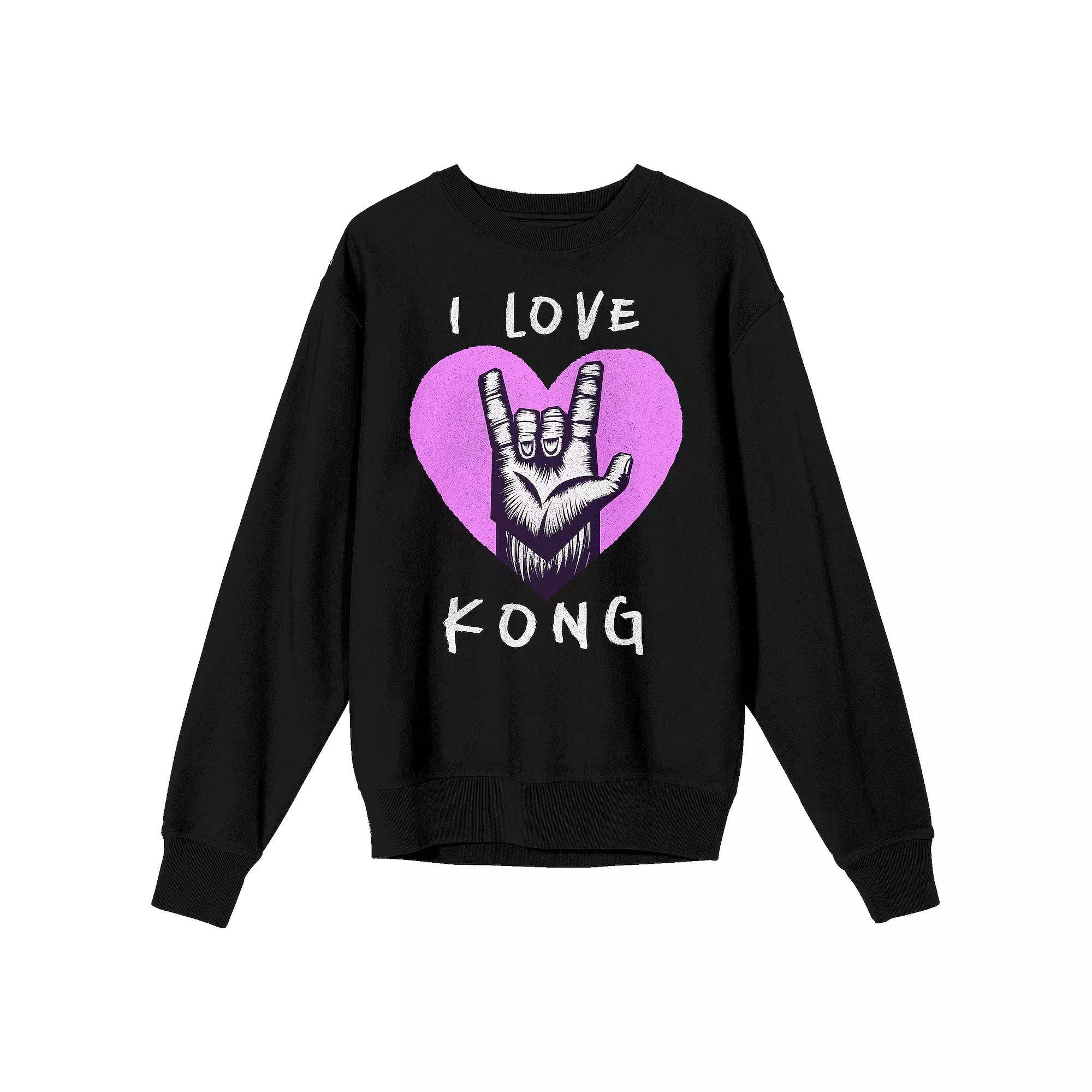 Men's Godzilla Vs. Kong The New Empire Sweatshirt, Size: XXL, Black Product Image