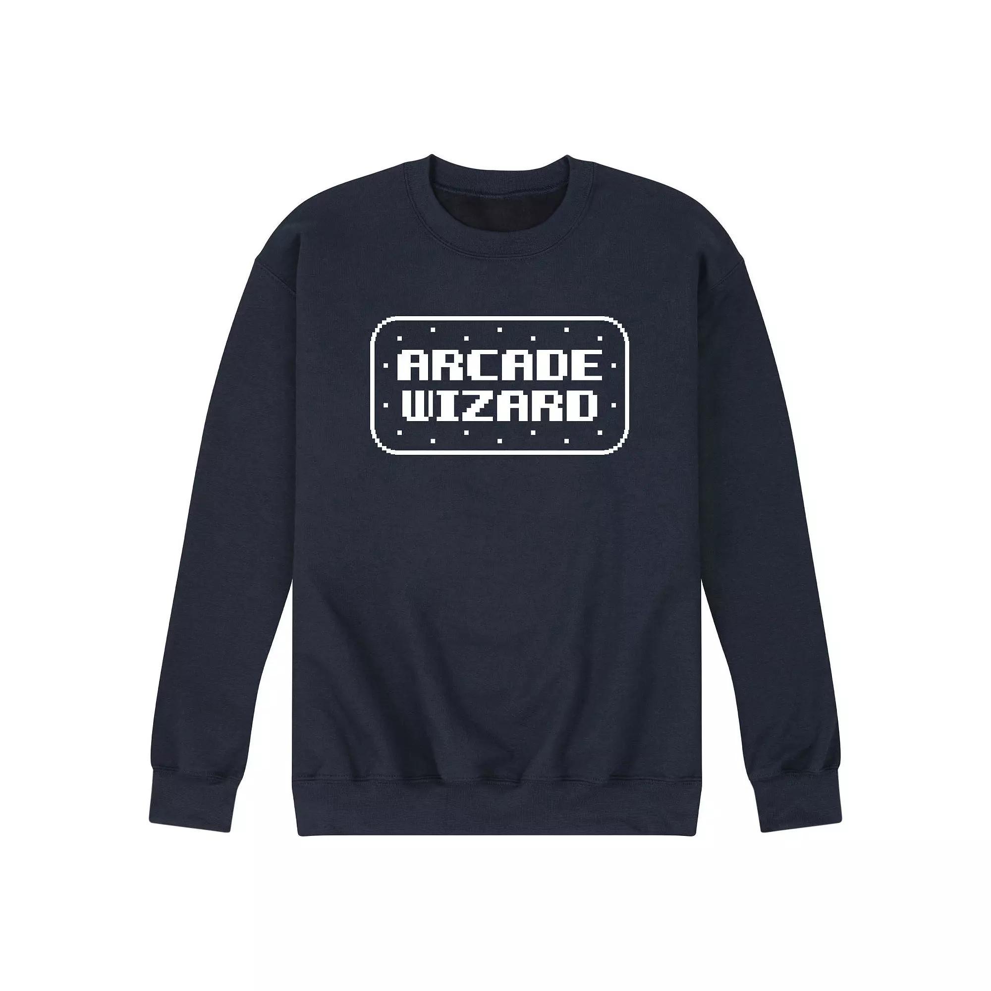 Mens Arcade Wizard Sweatshirt Blue Product Image