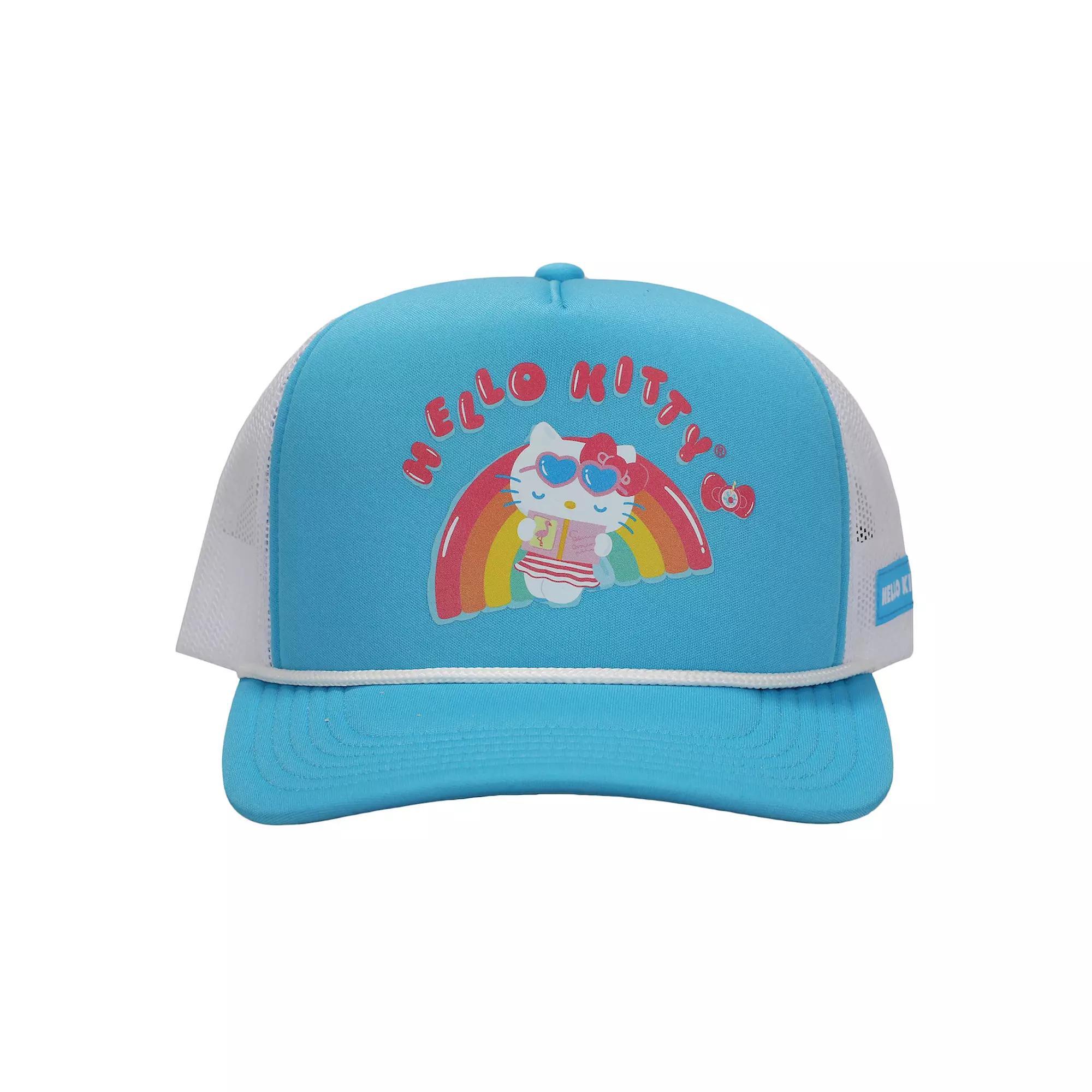 Hello Kitty® Rainbow Pool Float Trucker Hat Product Image