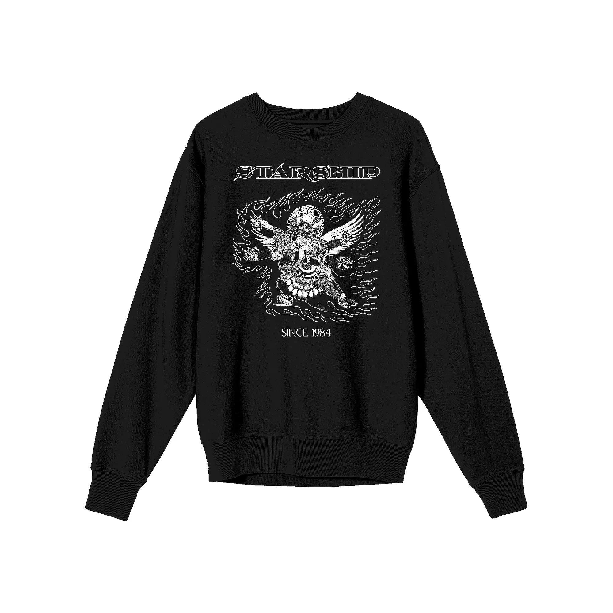 Mens Starship Greatest Hits Cover Long Sleeve Graphic Tee Product Image