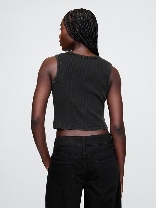Cropped Rib Top Product Image