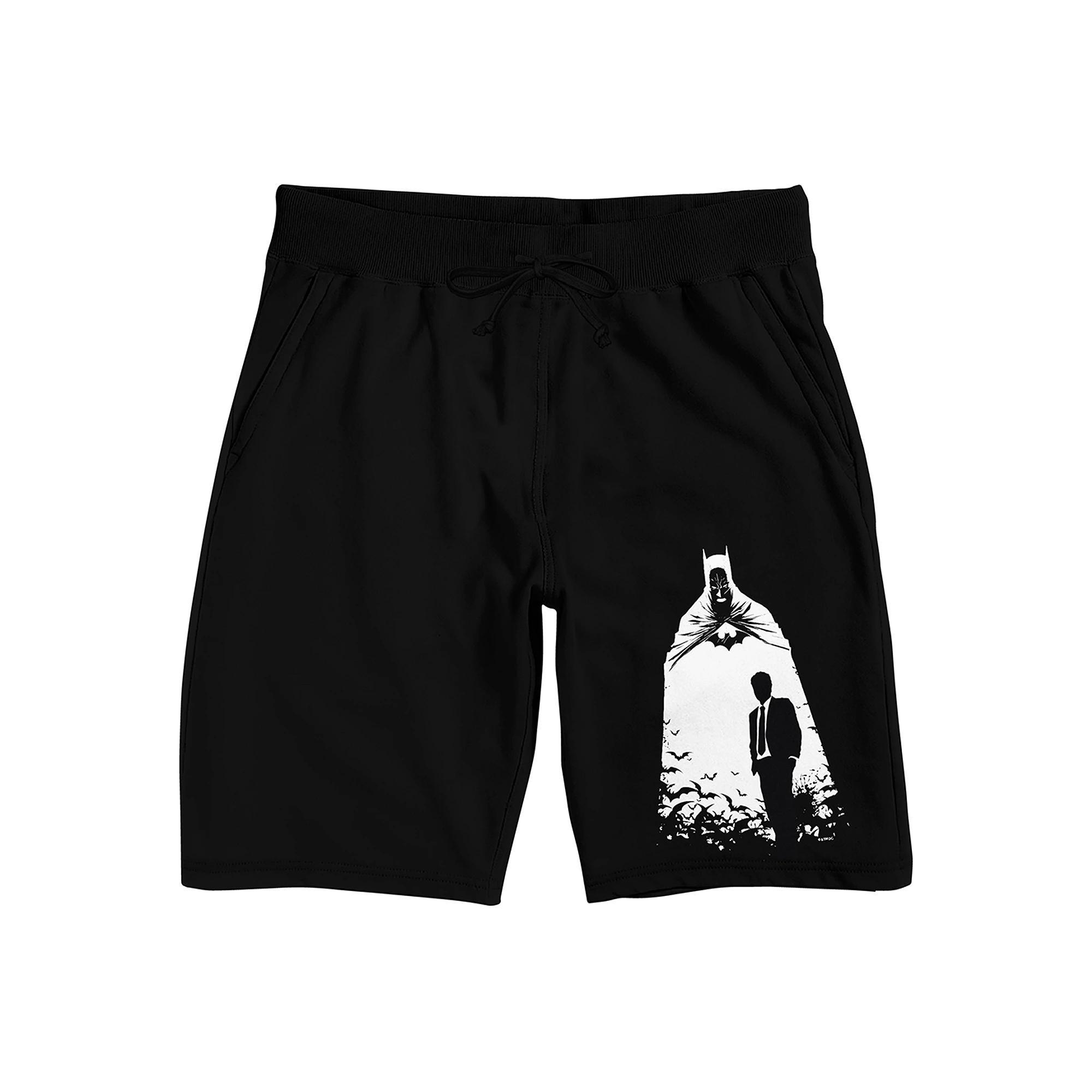 Men's Garfield Halloween Cat Pajama Shorts, Size: Small, Black Product Image