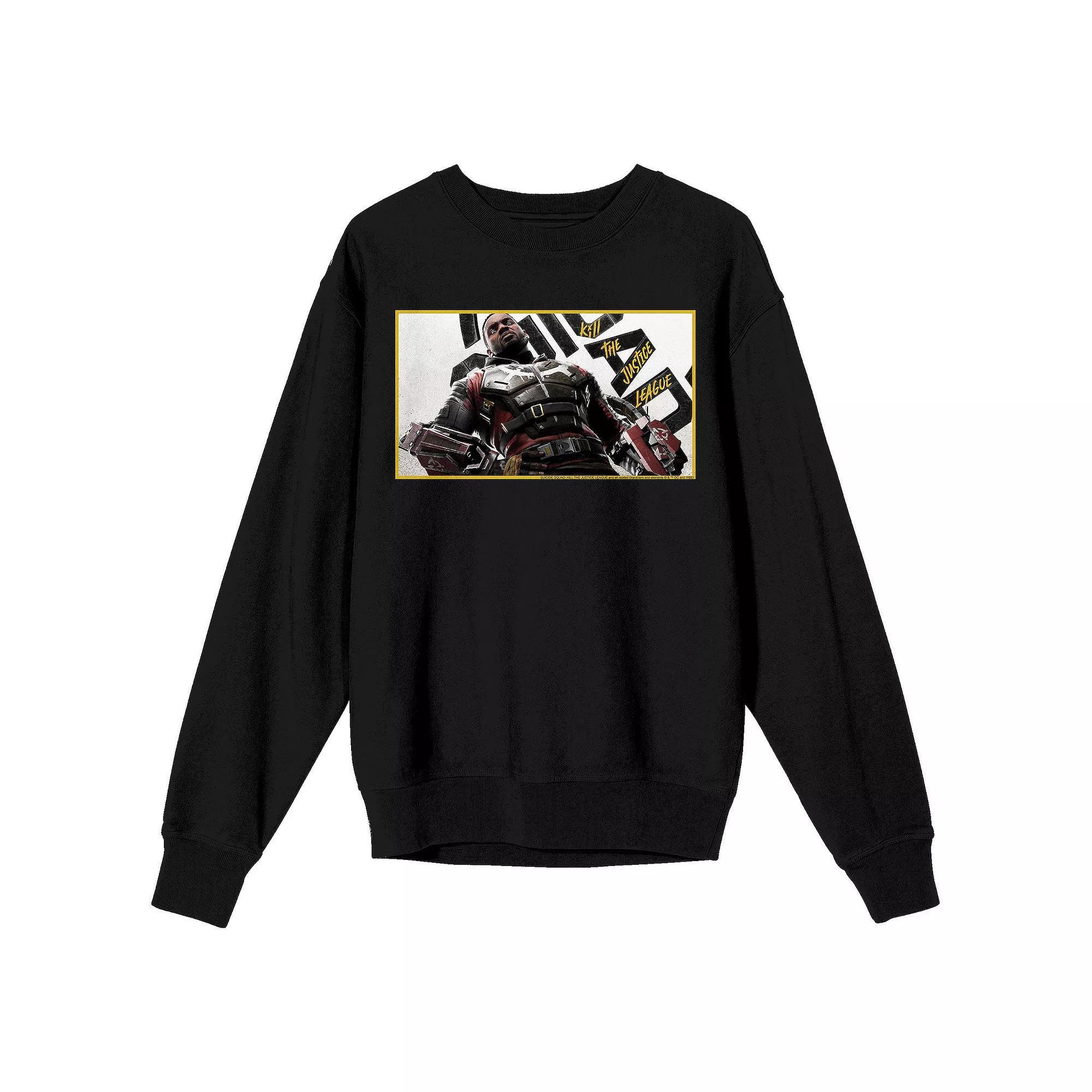 Men's My Hero Academia Deku Logo Sweatshirt, Size: Small, Black Product Image