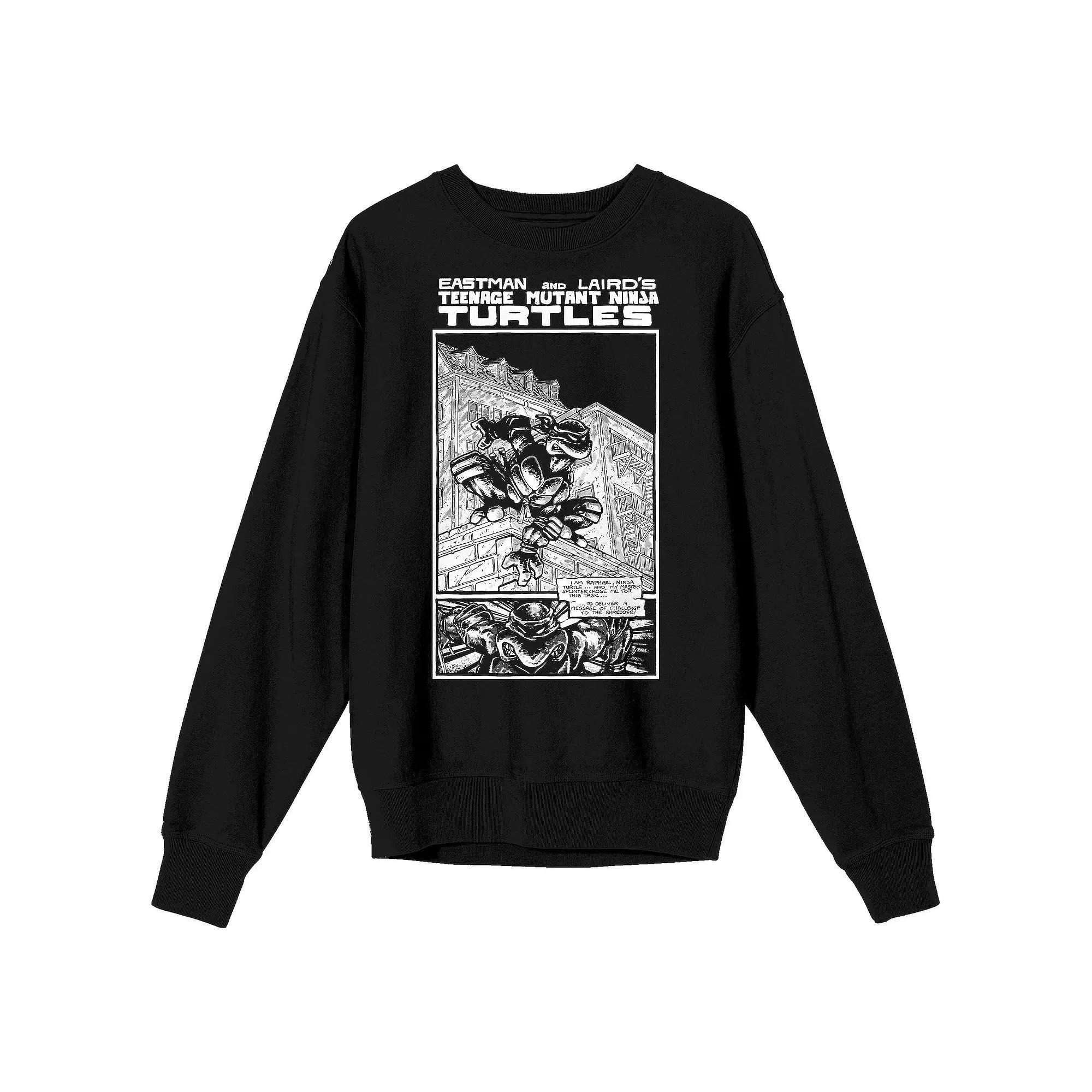 Mens Teenage Mutant Ninja Turtles Comic Origins Raphael Long Sleeve Graphic Tee Product Image