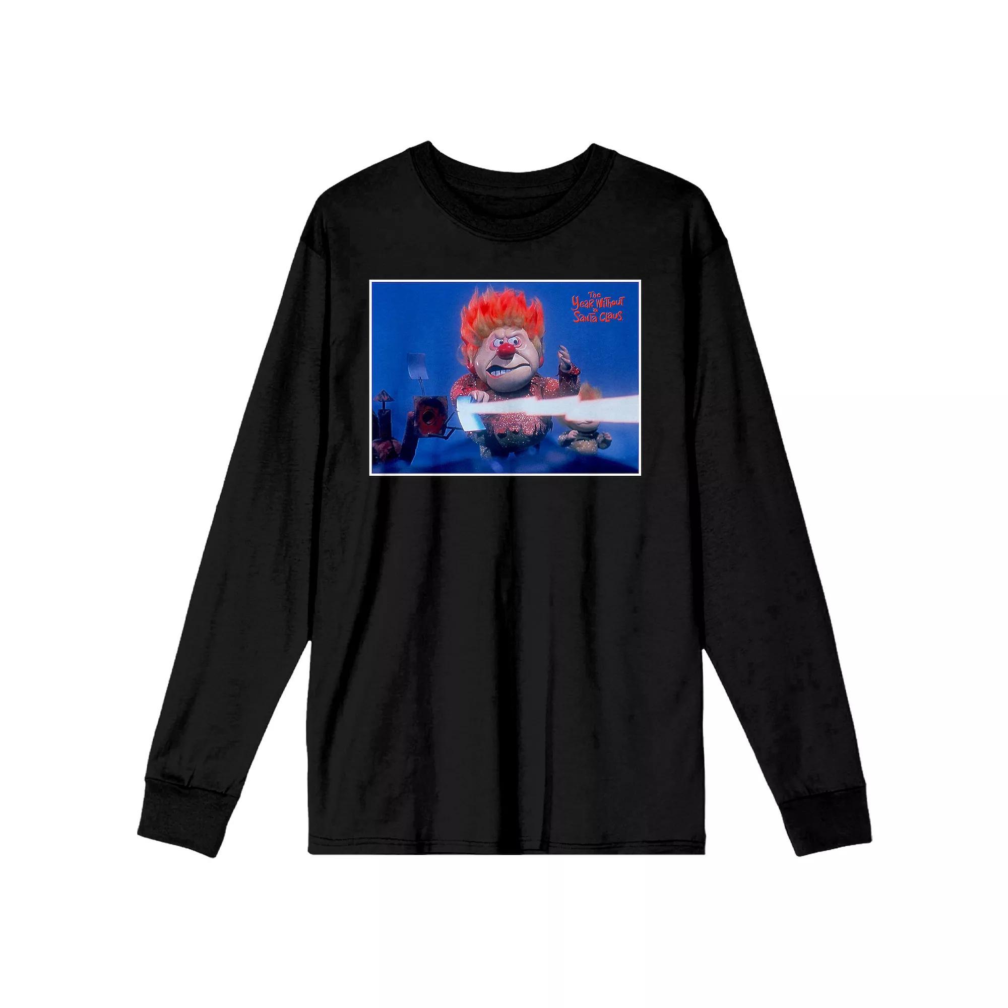 Men's A Christmas Story Ralphie Long Sleeve Tee, Size: Large, Black Product Image