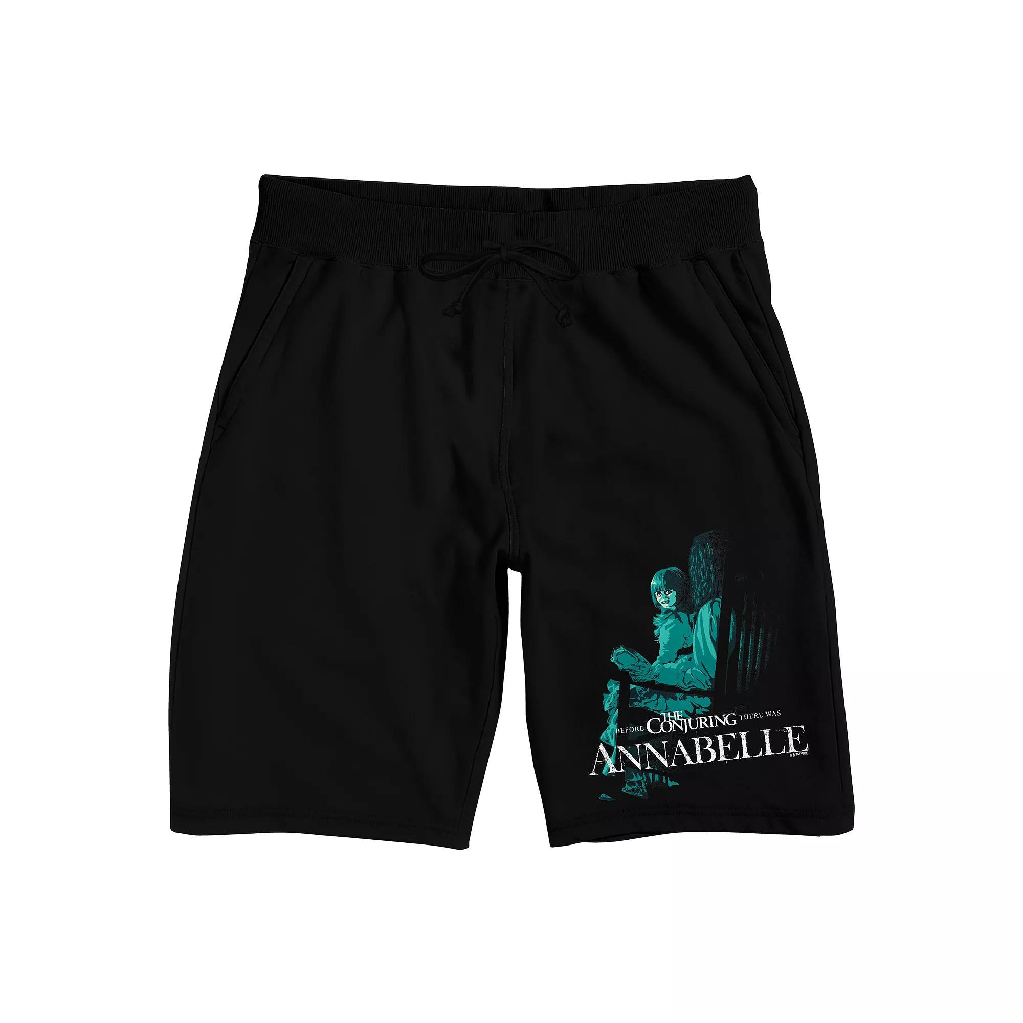 Men's The Conjuring Sleep Shorts, Size: XXL, Black Product Image