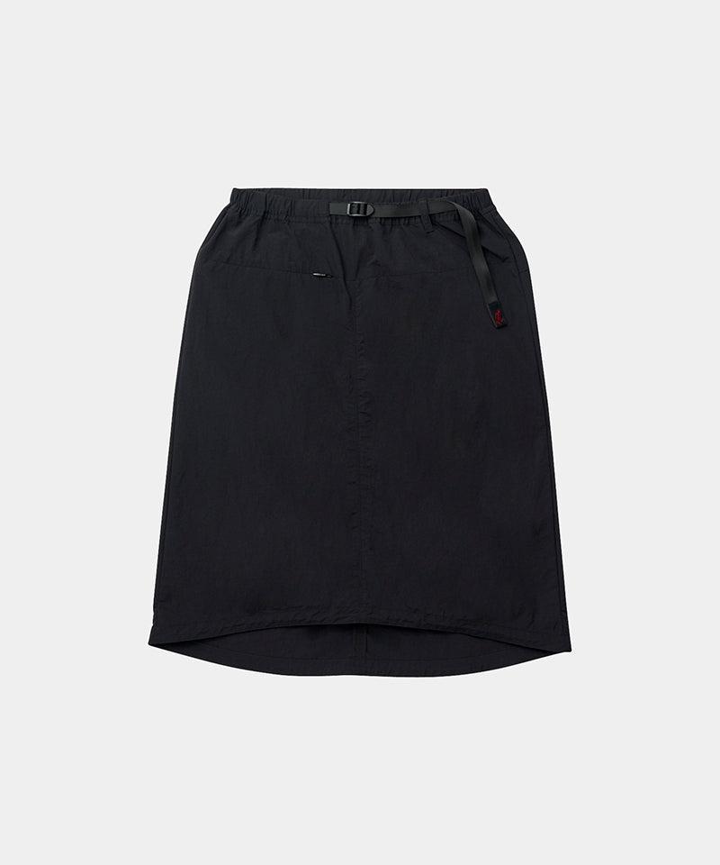 Nylon Packable Midi Skirt Female Product Image
