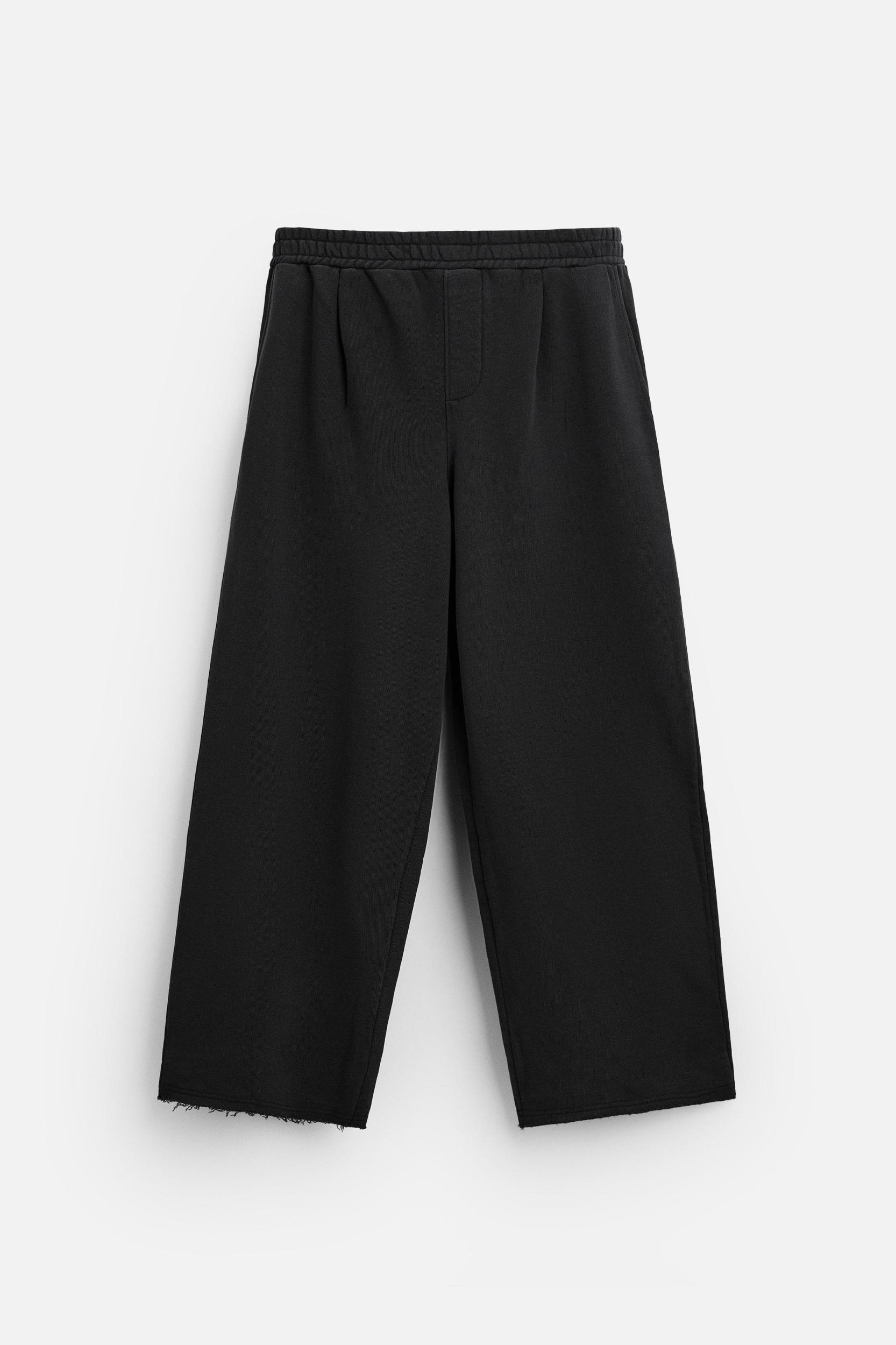 WASHED PLEATED JOGGER PANTS Product Image