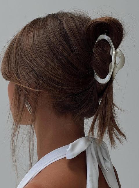 Take It Off Hair Clip Pearl Product Image