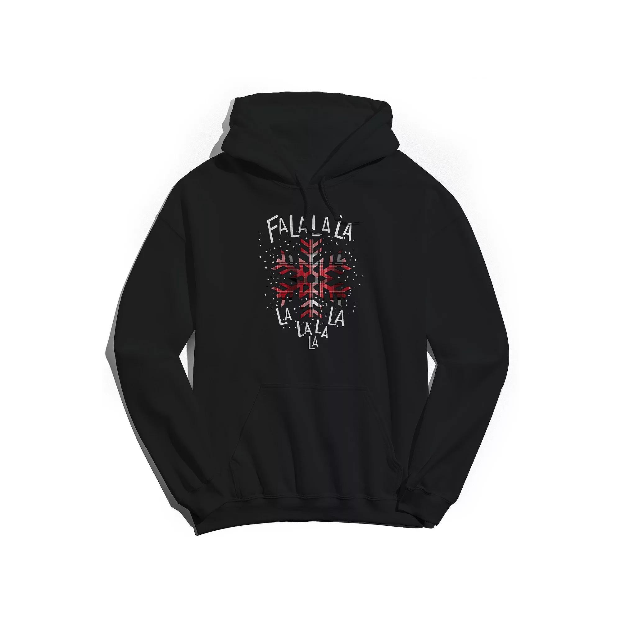 Men's Full of Holiday Spirit Hoodie, Women's, Size: XL, Black Product Image