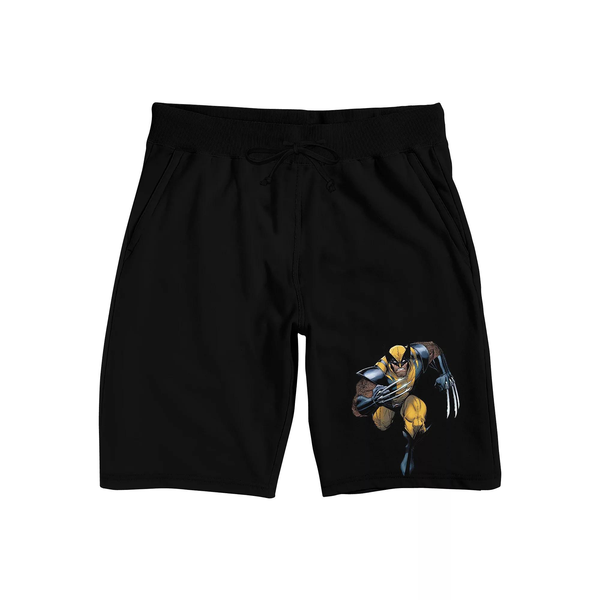 Men's Lofi Girl Pajama Shorts, Size: XXL, Black Product Image