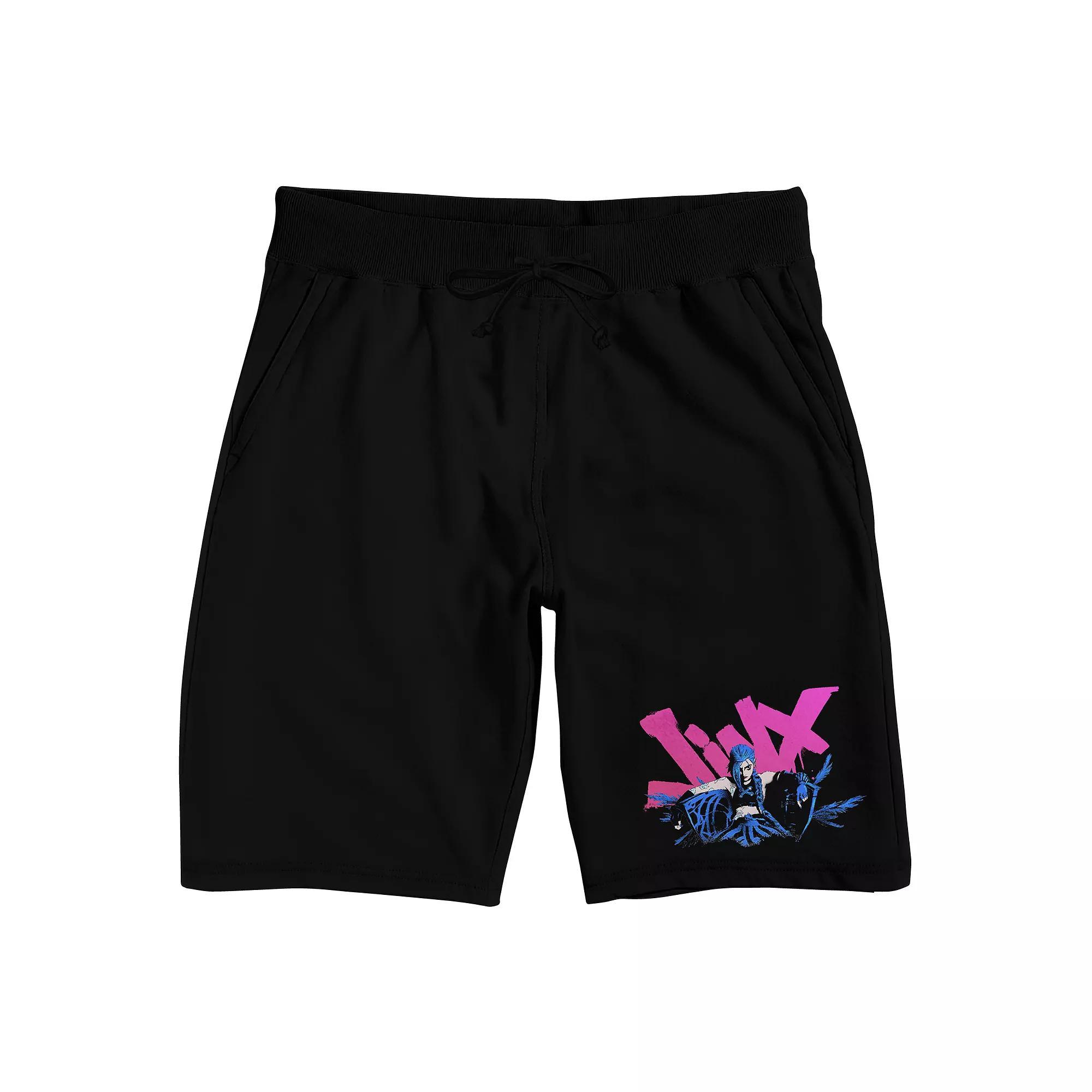 Men's Chucky Wanna Play Pajama Shorts, Size: XXL, Black Product Image