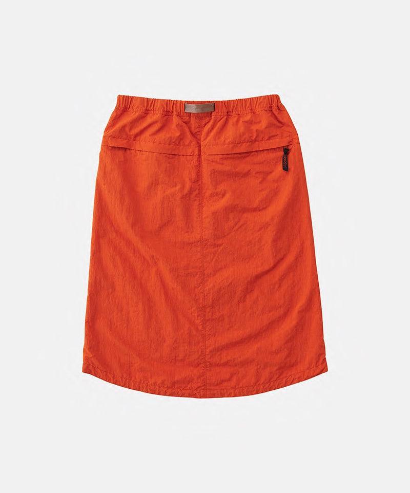 Nylon Packable Midi Skirt Female Product Image