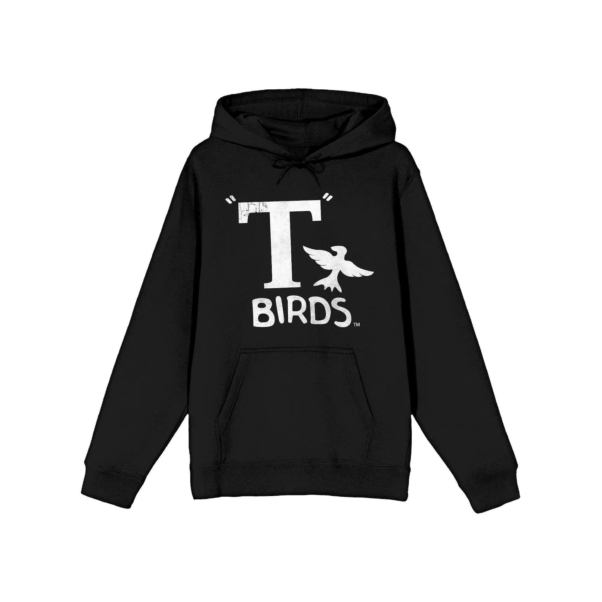 Men's Grease T-Birds Graphic Hoodie, Size: Large, Black Product Image