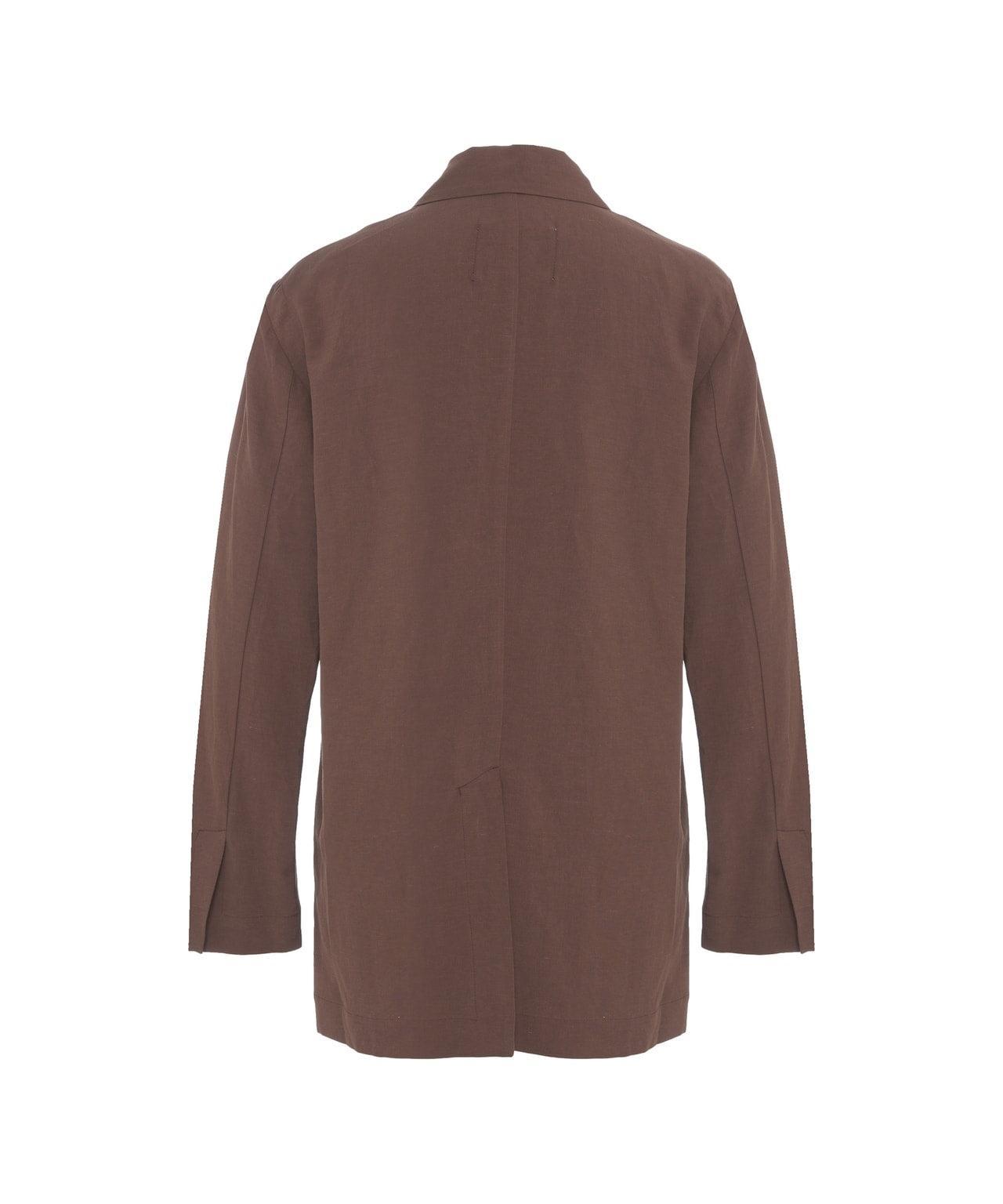 Peacoat with herringbone pattern Product Image