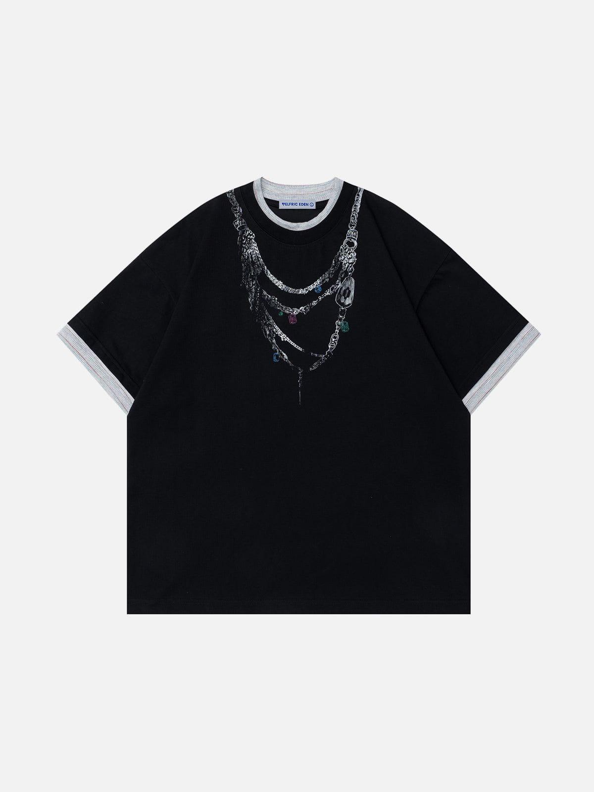 Aelfric Eden Necklace Print Tee Product Image