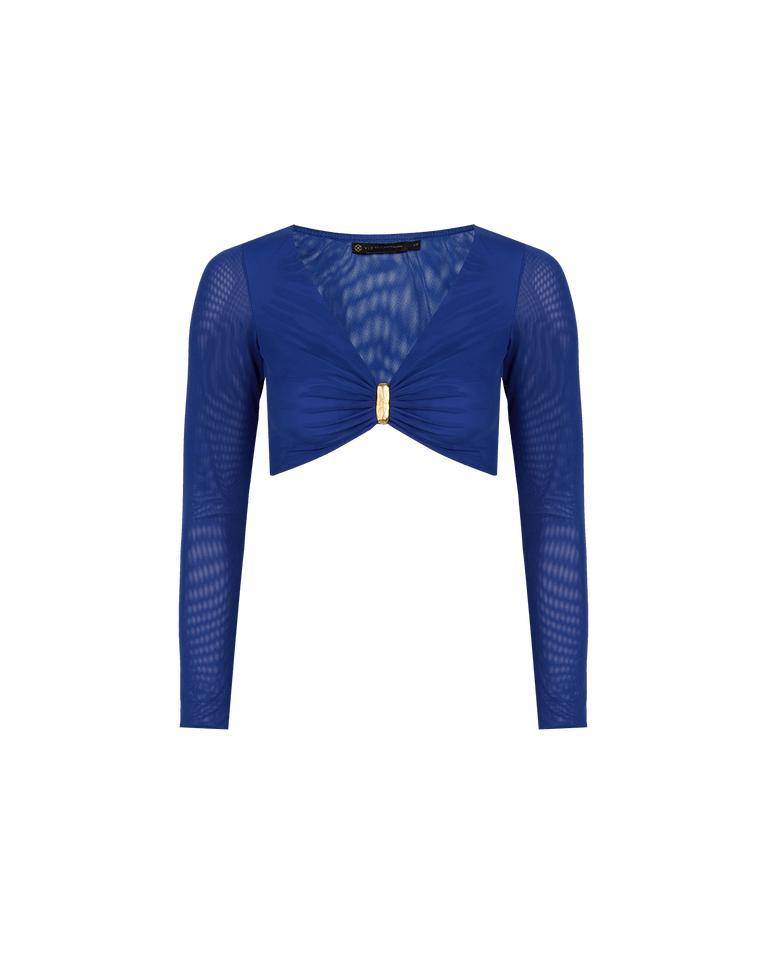 Yarin Cropped Top - Sapphire Product Image