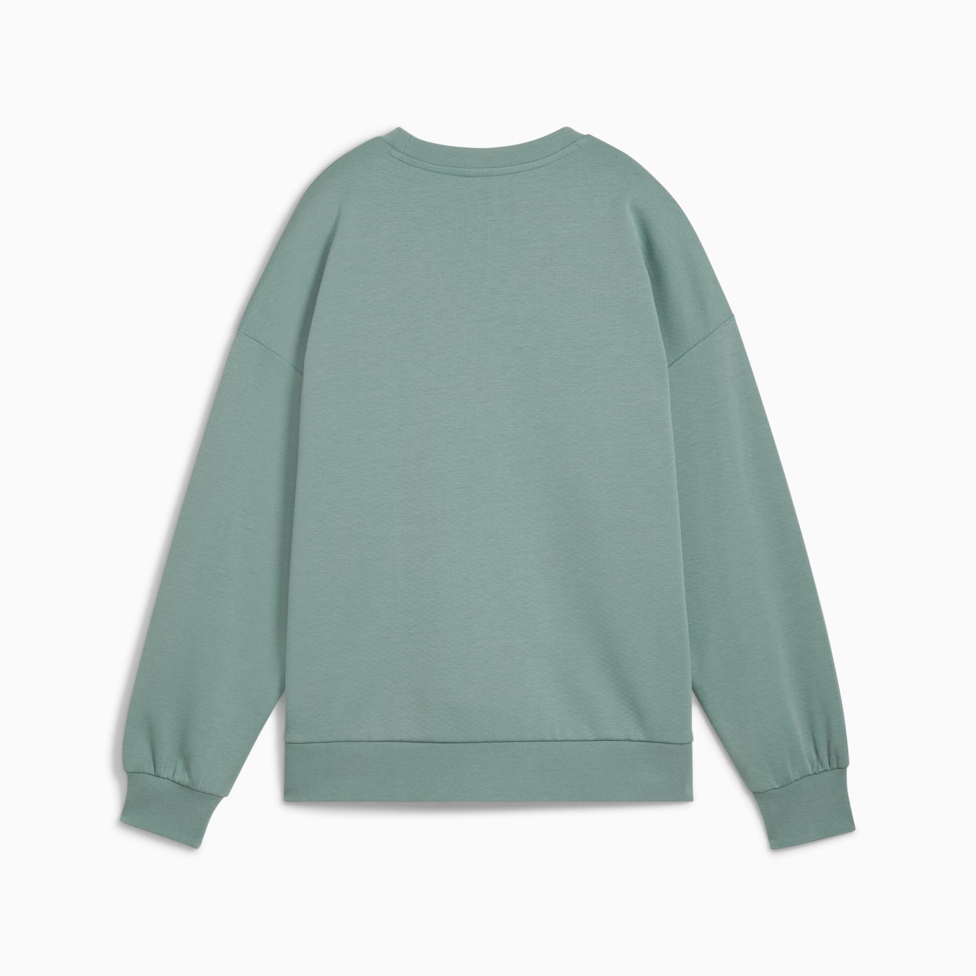 PUMA Wardrobe Essentials Women's Oversized Crew Sweatshirt Product Image