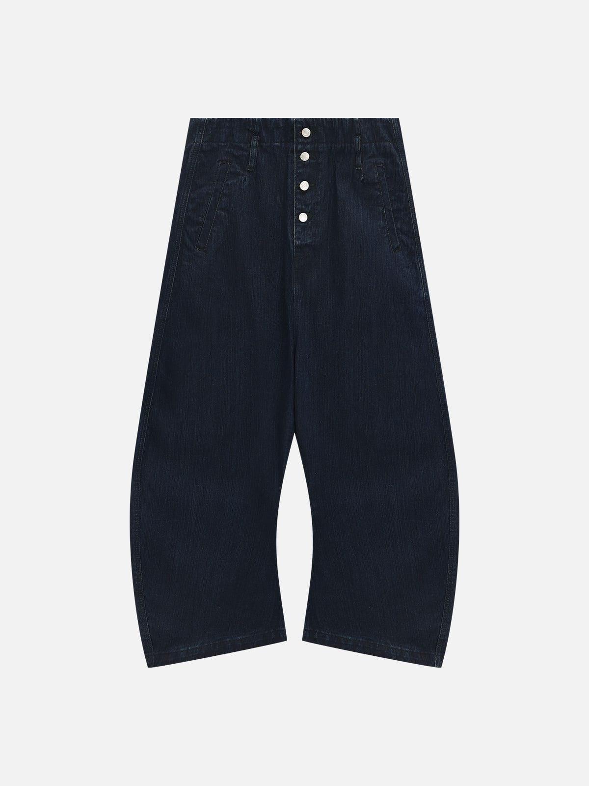 Aelfric Eden Button Super Baggy Barrel Jeans Product Image