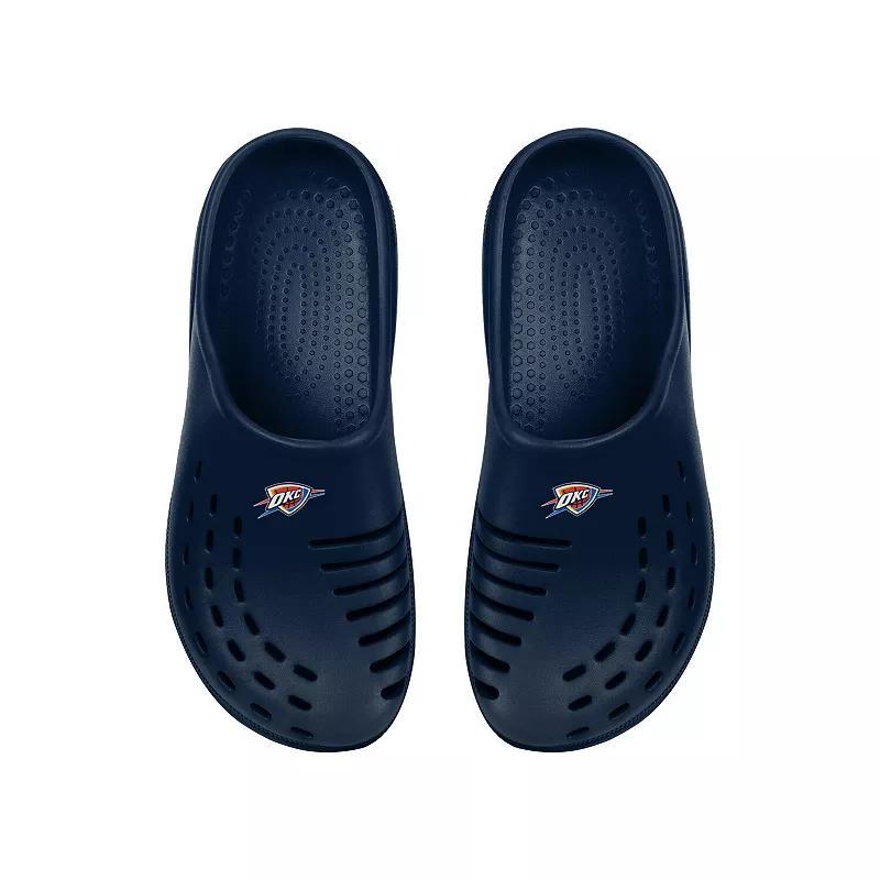 Mens FOCO Oklahoma City Thunder Molded Garden Clogs Blue Product Image