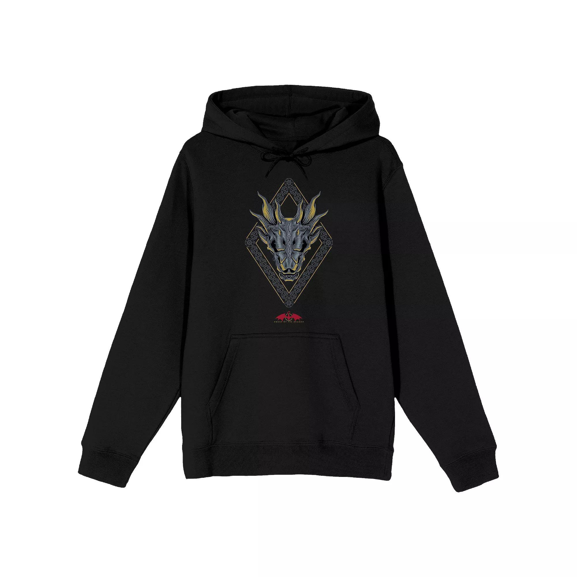 Men's House of the Dragon Hoodie, Size: XXL, Black Product Image