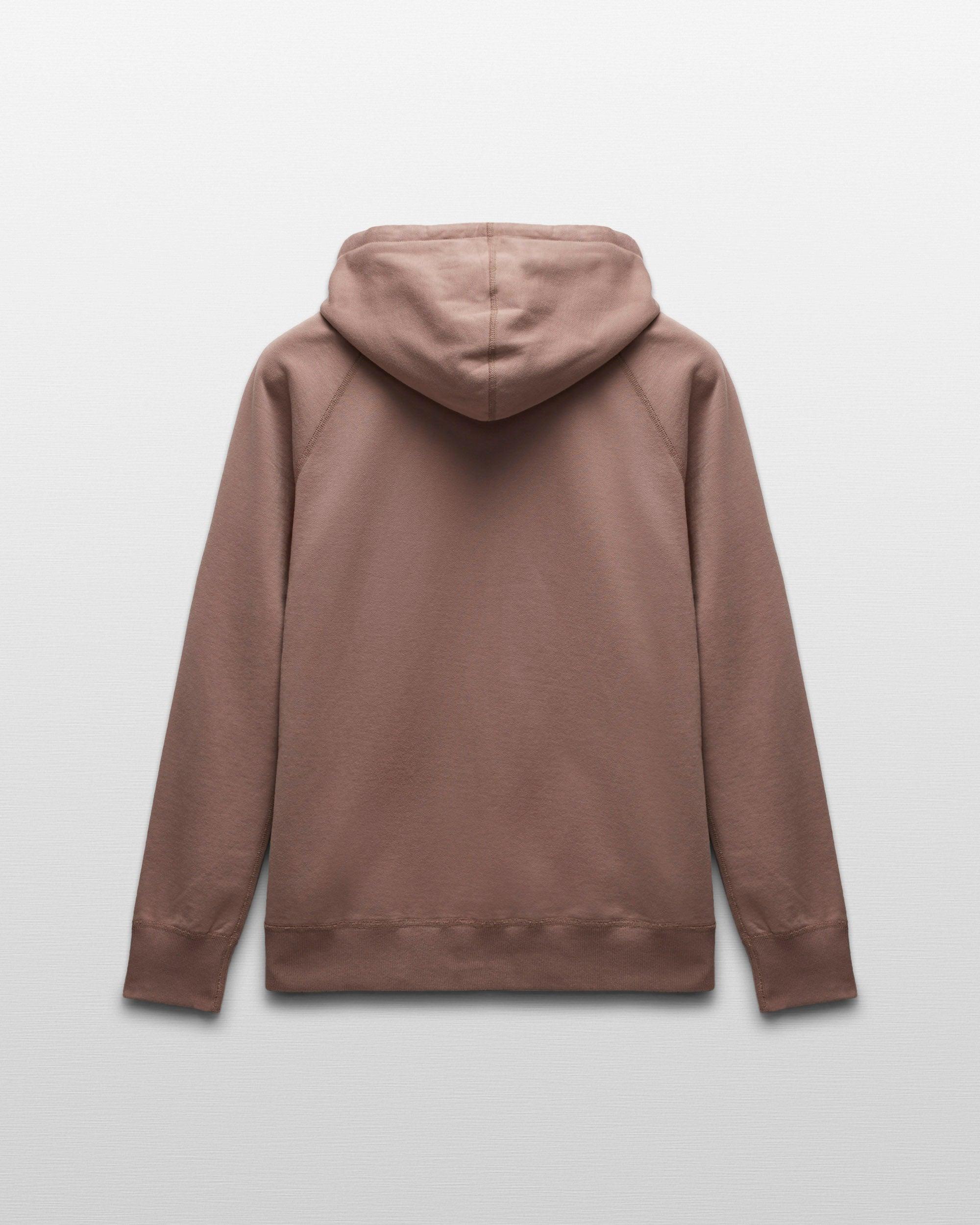 Midweight Terry Slim Zip Hoodie Male Product Image