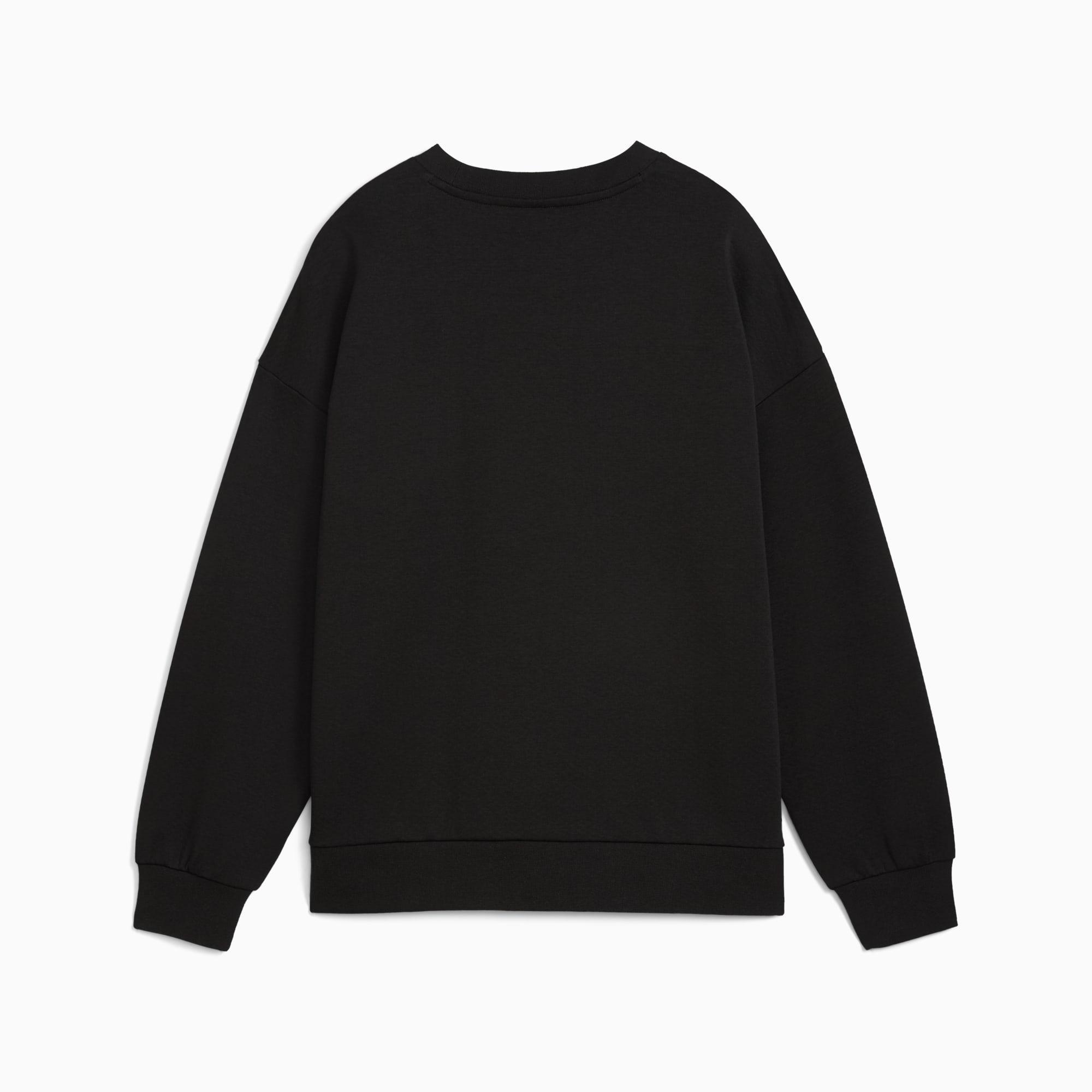 PUMA Wardrobe Essentials Women's Oversized Crew Sweatshirt Product Image
