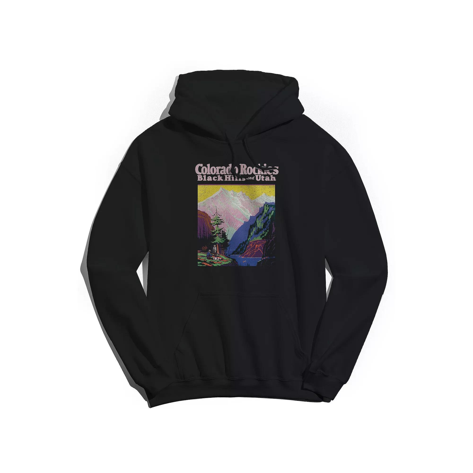 Men's Bob Marley Arms Up Hoodie, Size: Small, Black Product Image