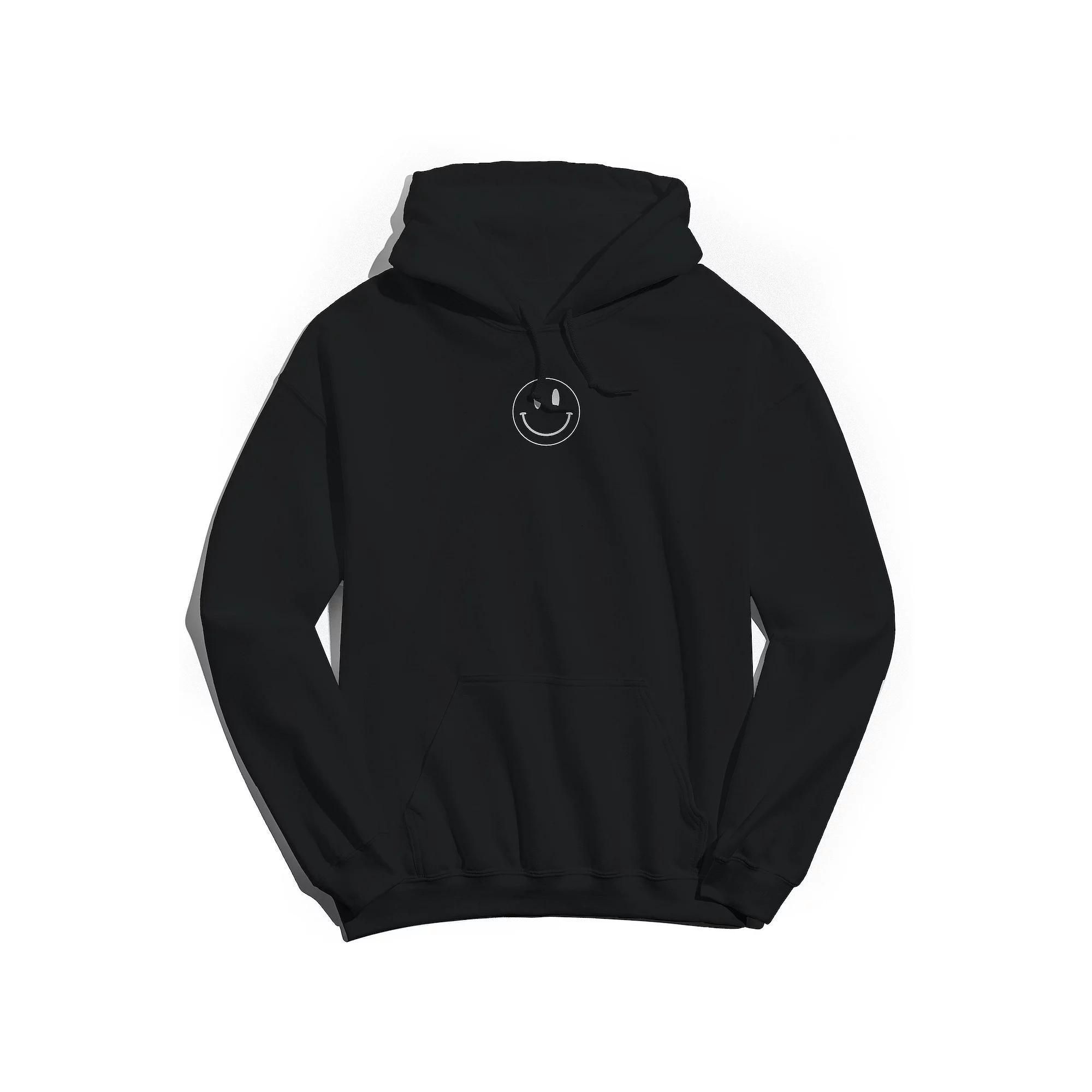 Men's Duke & Sons Go Fight Win Graphic Hoodie, Size: Small, Navy Gray Product Image