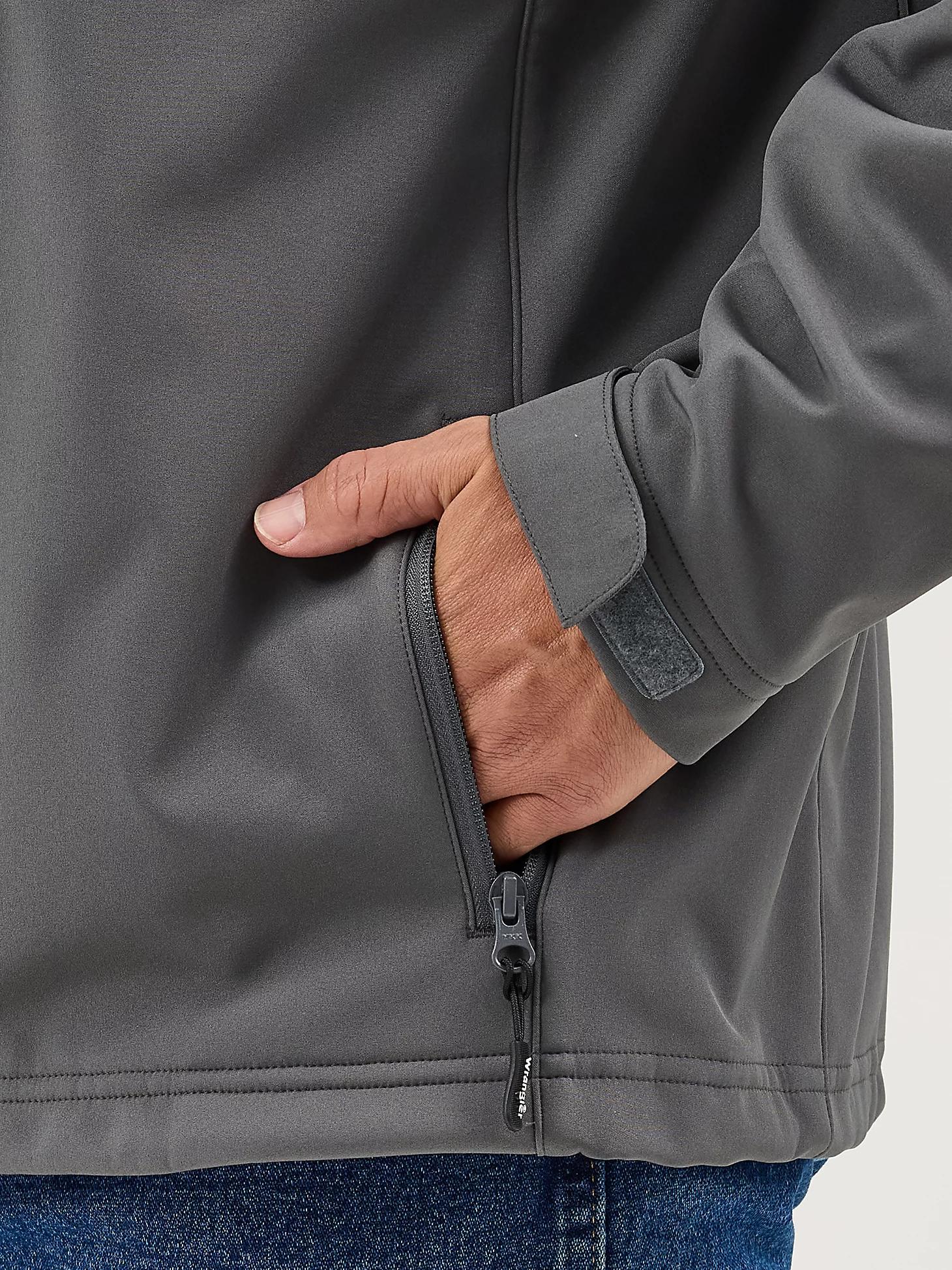 Men's Wrangler® Trail Jacket in Dark Shadow Gray Product Image
