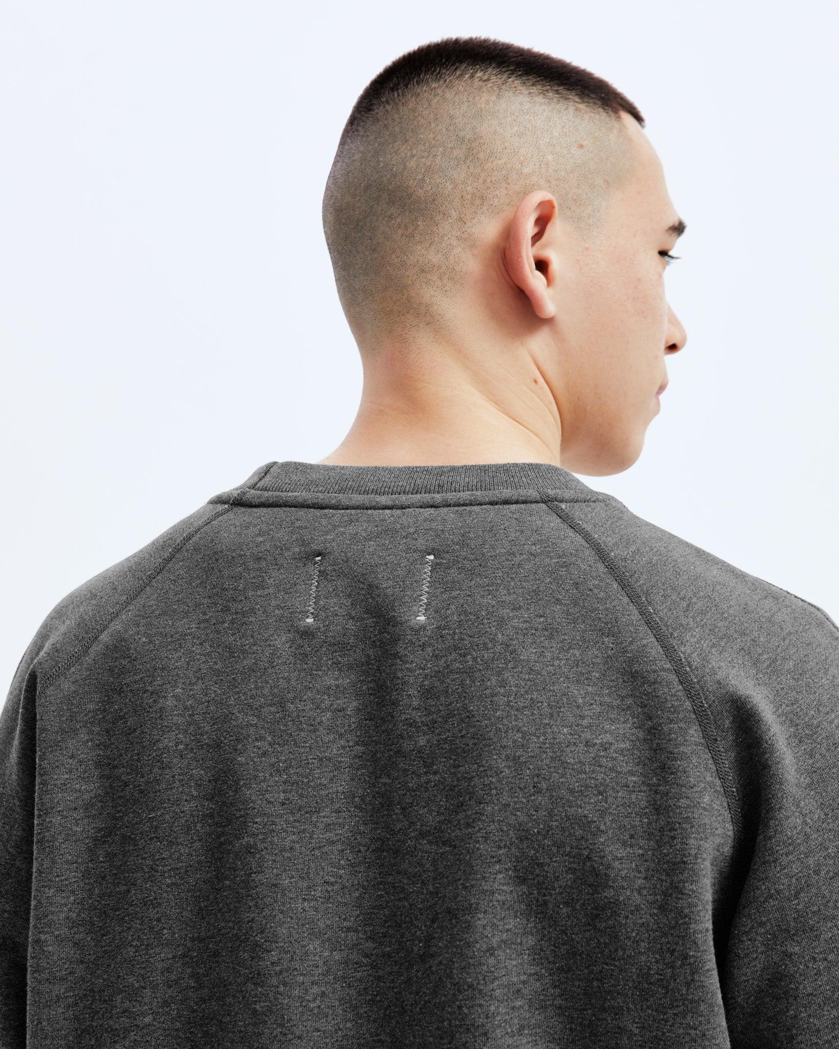 Midweight Terry Classic Crewneck - Vault Male Product Image