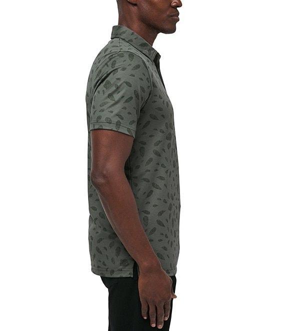 TravisMathew Magma Melt Short Sleeve Polo Shirt Product Image