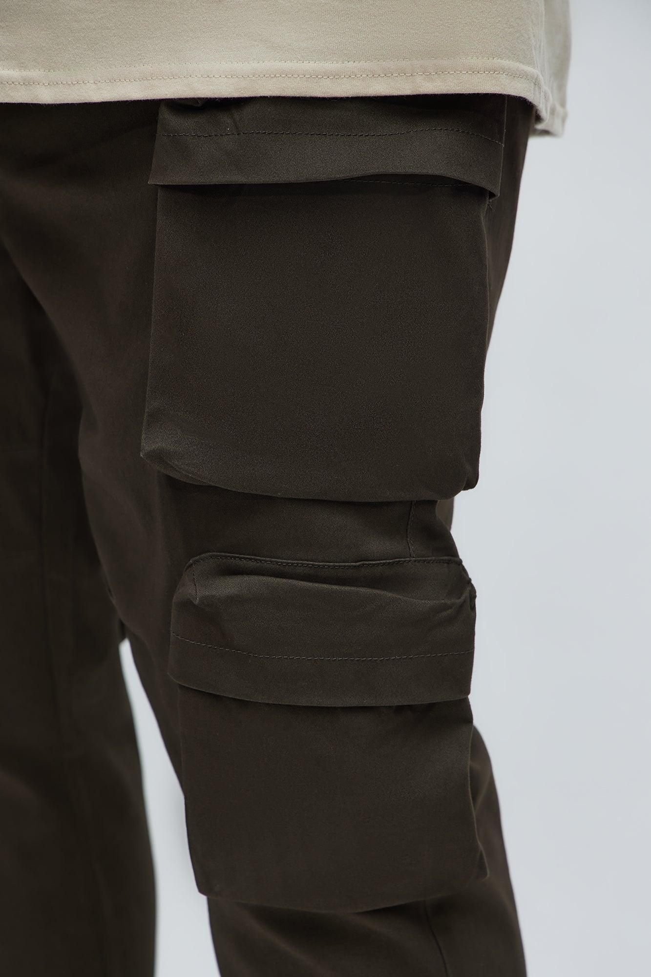 Slim My Kind Of Cargo Pants - Olive Product Image
