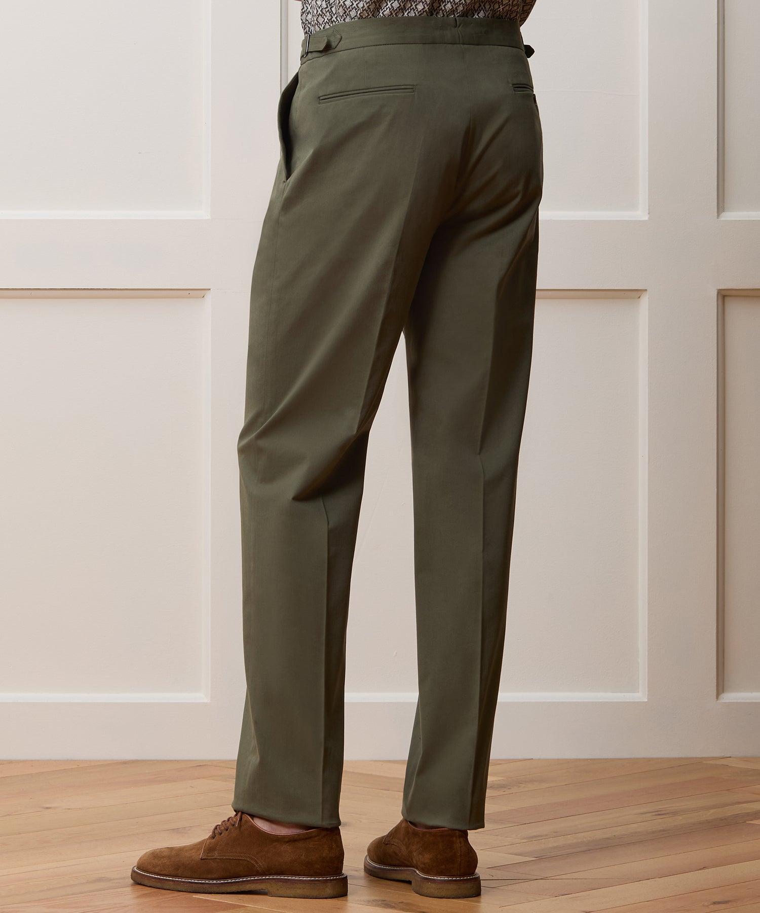 Italian Cotton Side Tab Trouser Product Image