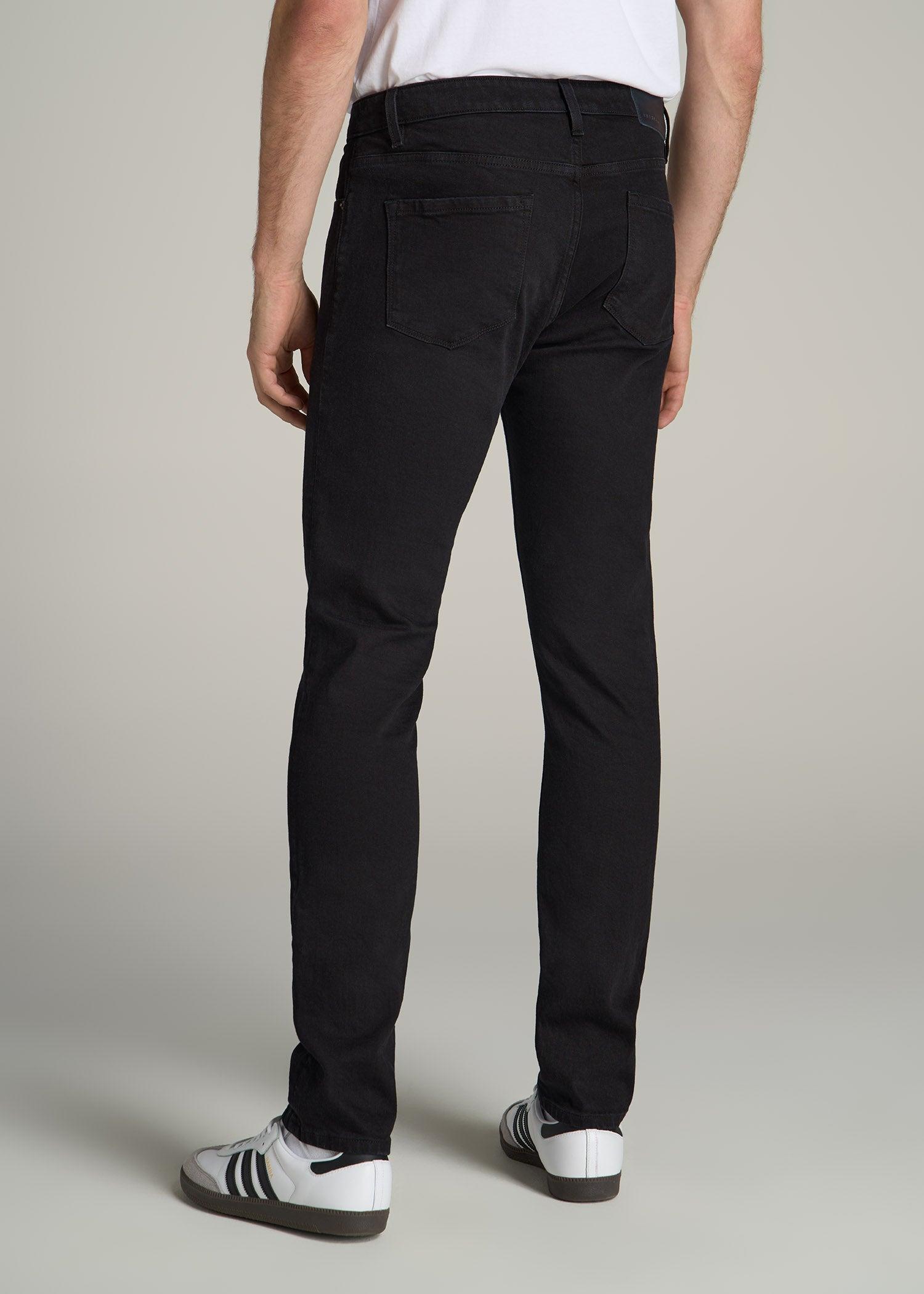Americana Collection Dylan Slim Fit Jeans For Tall Men in Lark Black Product Image
