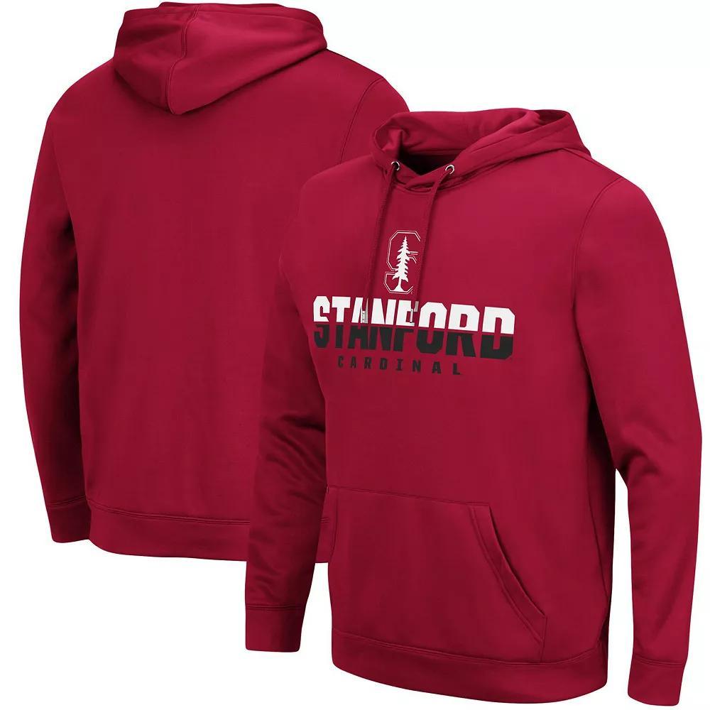 Men's Colosseum Red Utah Utes Lantern Pullover Hoodie, Size: Large, Ute Red Product Image