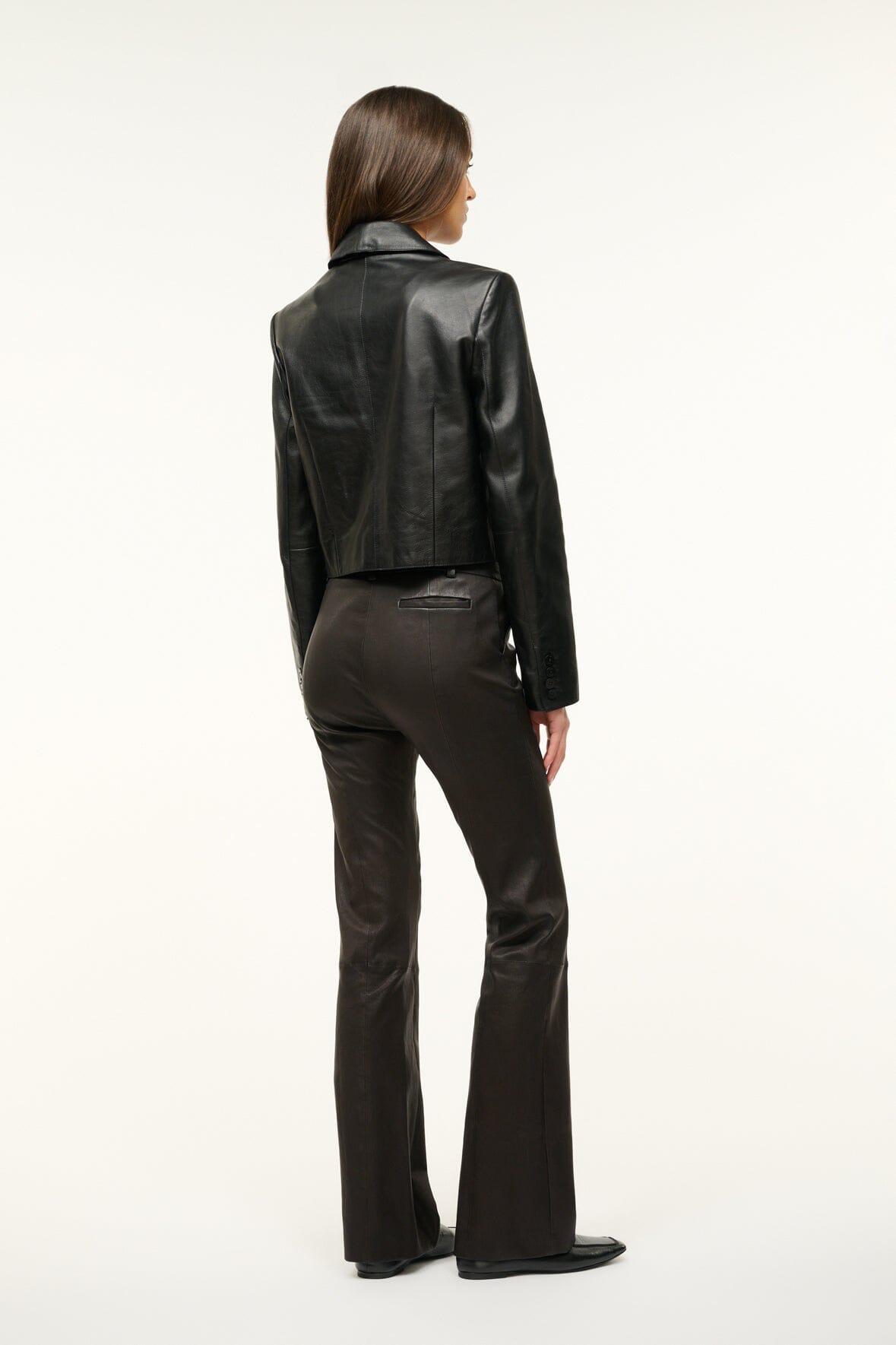 LEATHER MARINO JACKET | BLACK Product Image