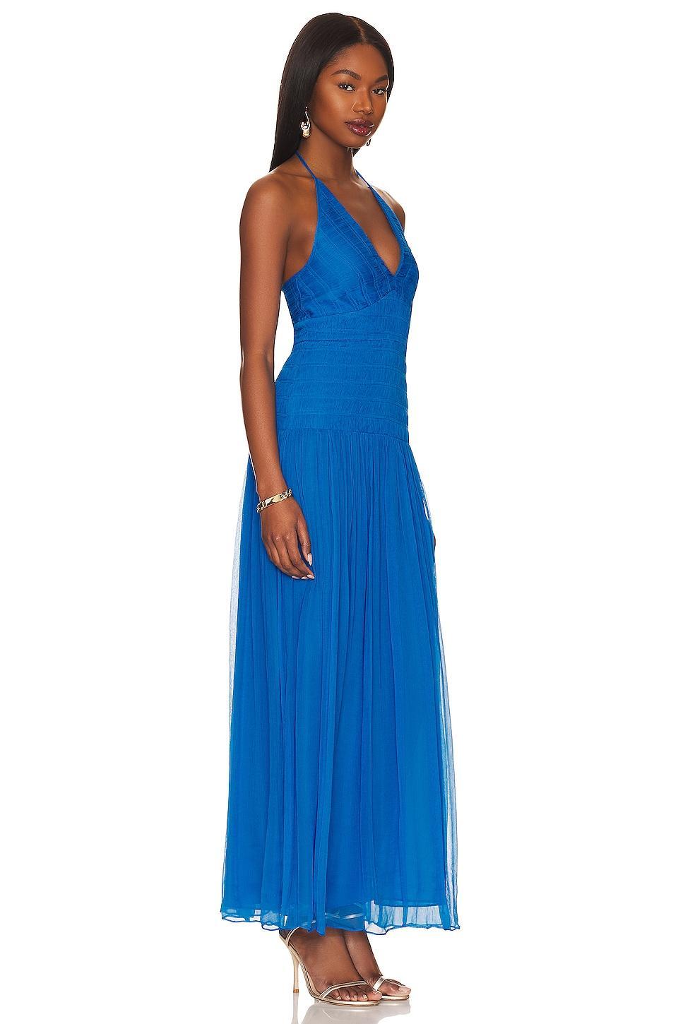 Leilani Halter Tie Maxi Dress Shona Joy Product Image