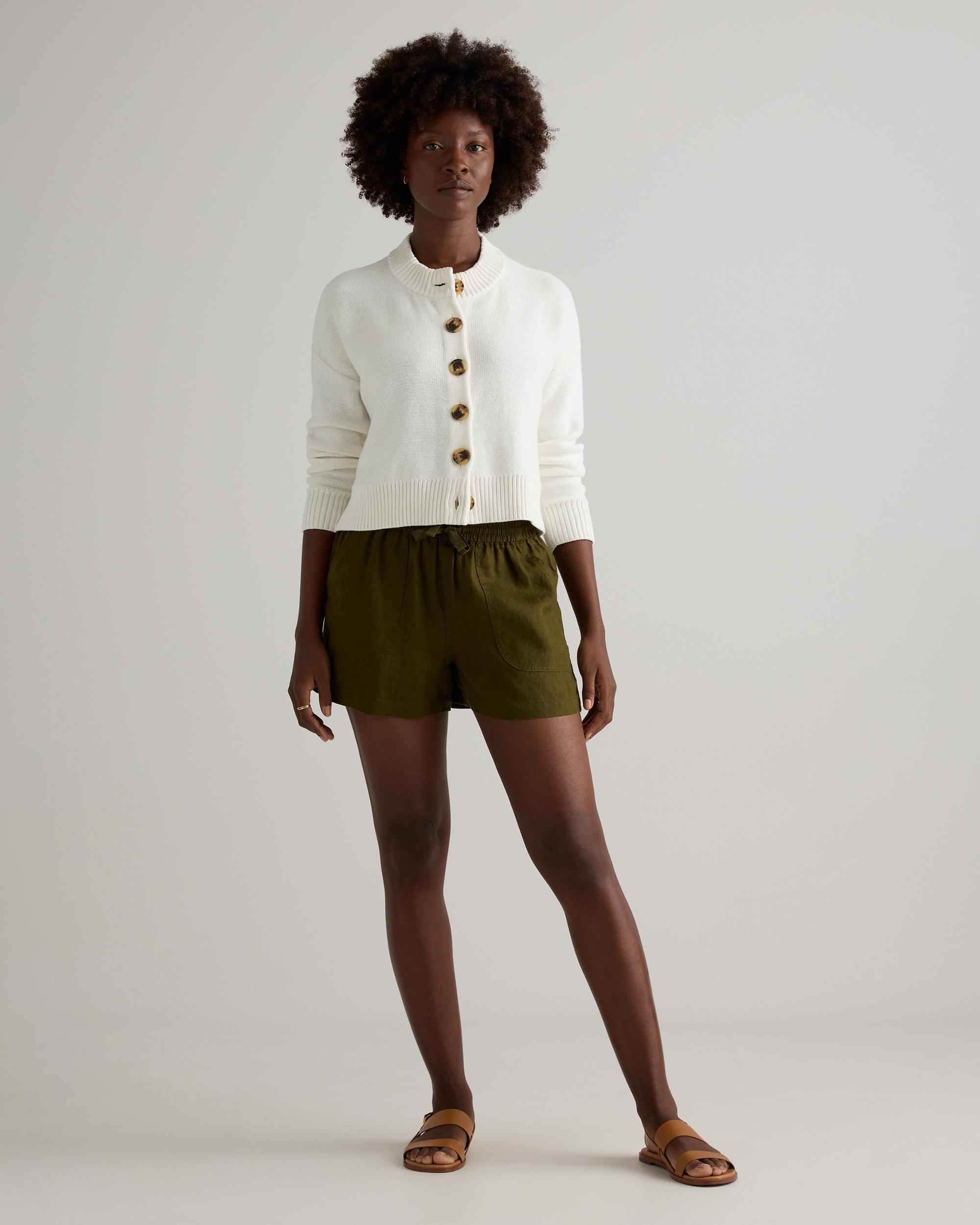 Quince | Women's 100% European Linen Shorts Size XL Product Image