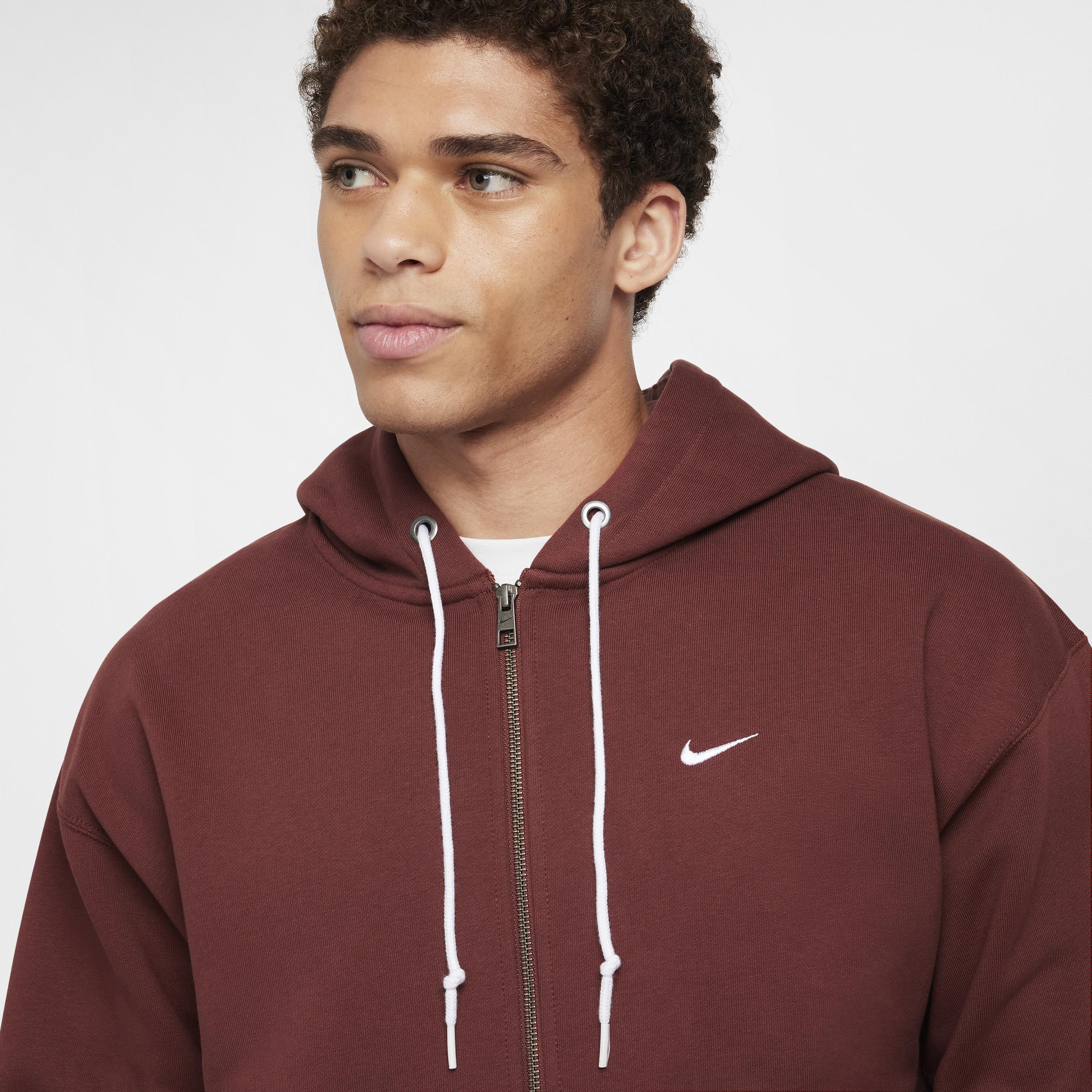 Nike Solo Swoosh Men's Full-Zip Hoodie Product Image