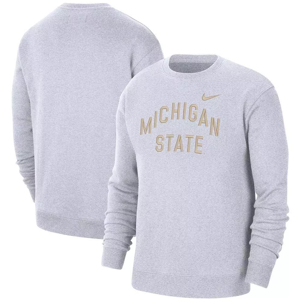 Mens Nike Michigan State Spartans Campus Pullover Sweatshirt Product Image