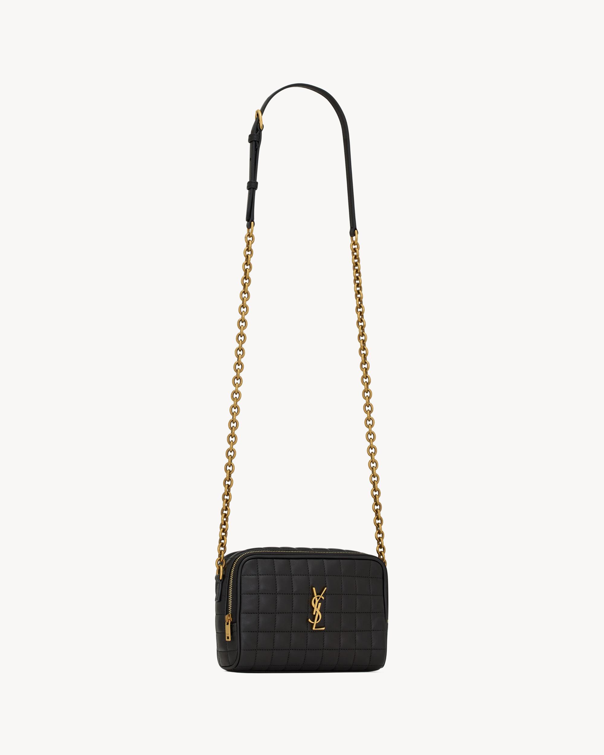 CASSANDRE MATELASSÉ CARRÉ camera bag in lambskin Product Image