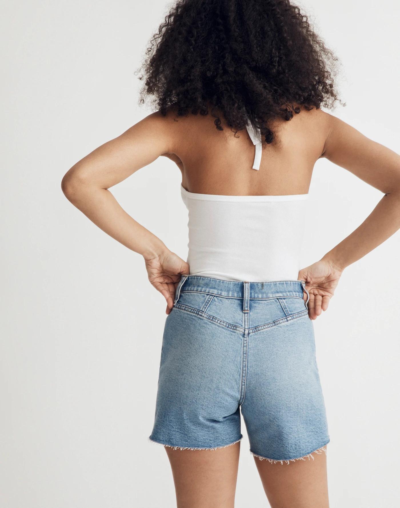 The Perfect Vintage Mid-Length Jean Short Product Image