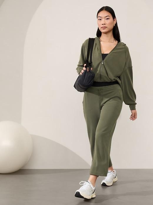 Seasoft Bubble Hem Full Zip Product Image