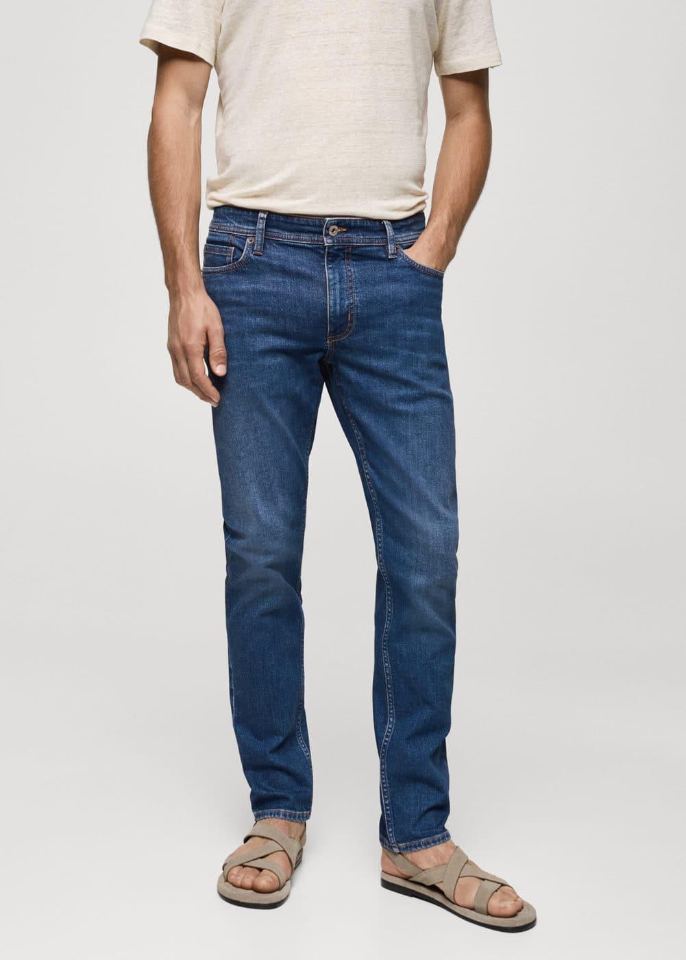Jan slim-fit jeans - Men | MANGO USA Product Image
