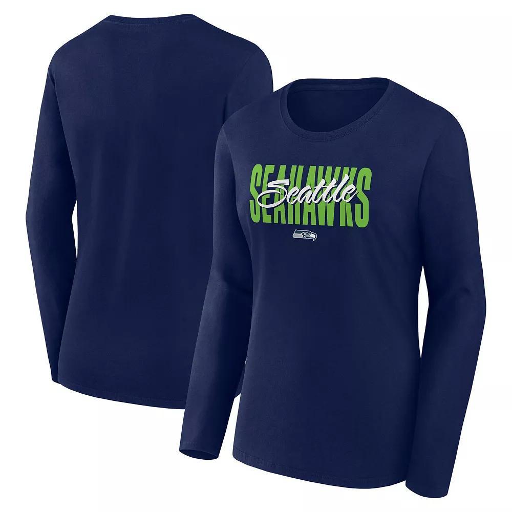 Women's Red Tampa Bay Buccaneers Grip Long Sleeve T-Shirt, Size: 2XL Product Image