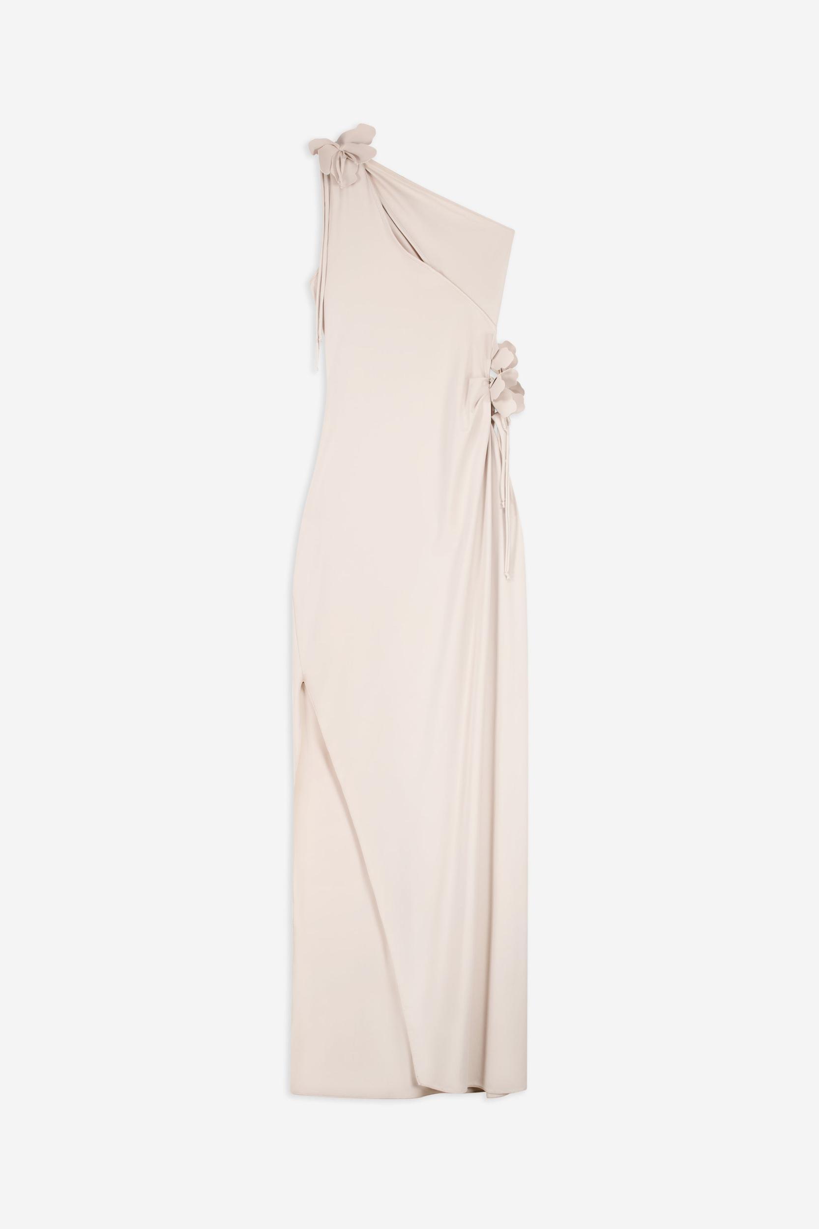 Asymmetric Flower Gown Product Image