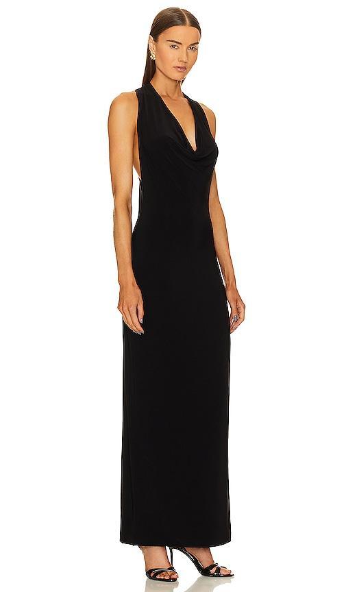 Womens Neeta Cowl Neck Slit Gown Product Image
