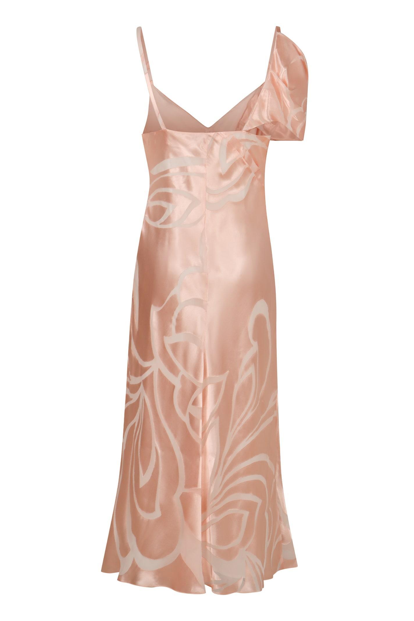 ALBERTA FERRETTI Pencil Dress In Pink Product Image