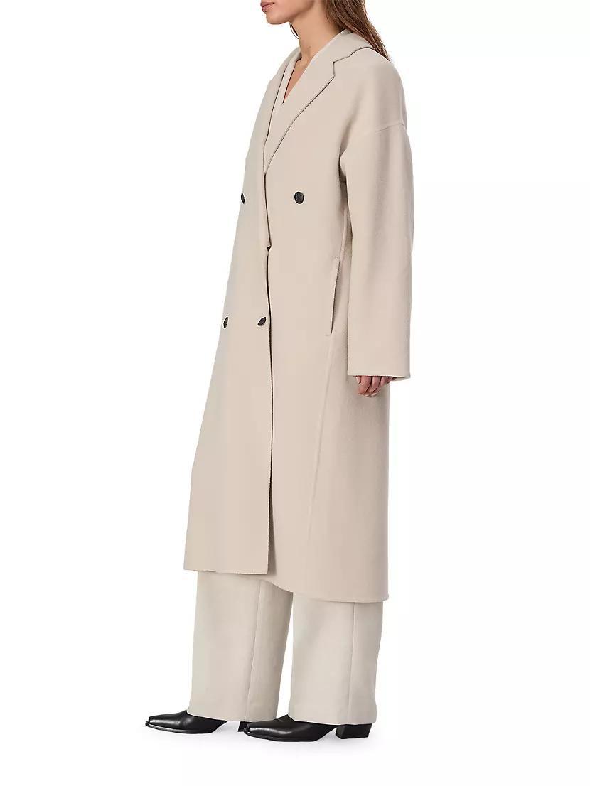 Thea Wool Double-Breasted Coat Product Image